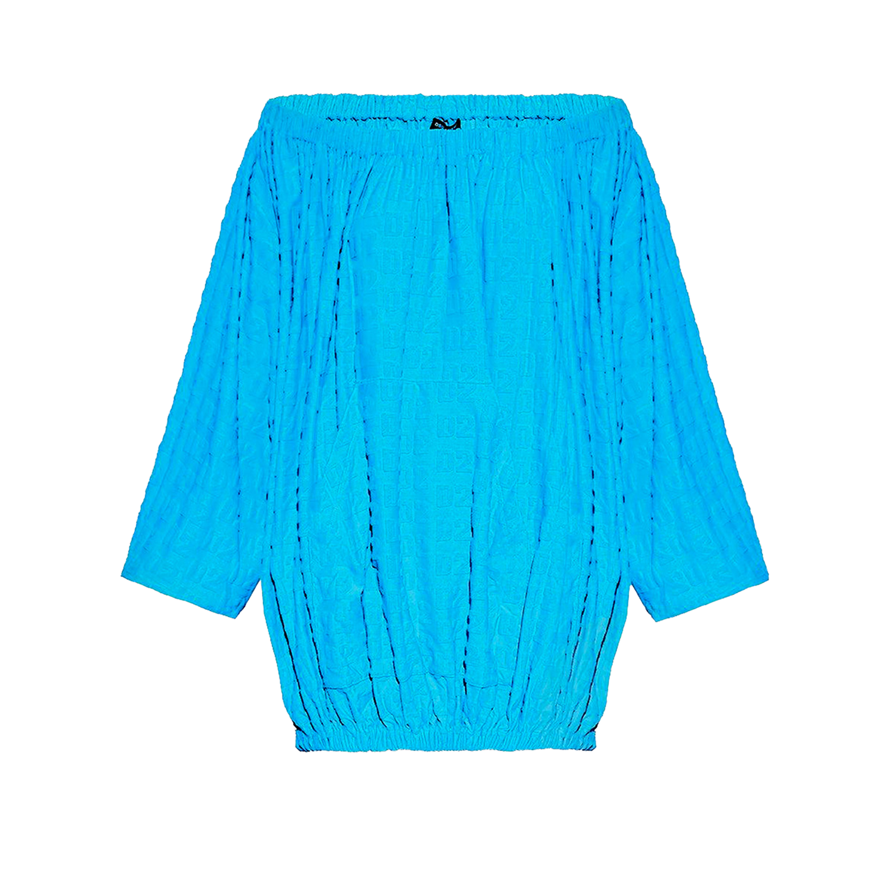 Top Azul Dsquared2 Kaftan Monogram Logo