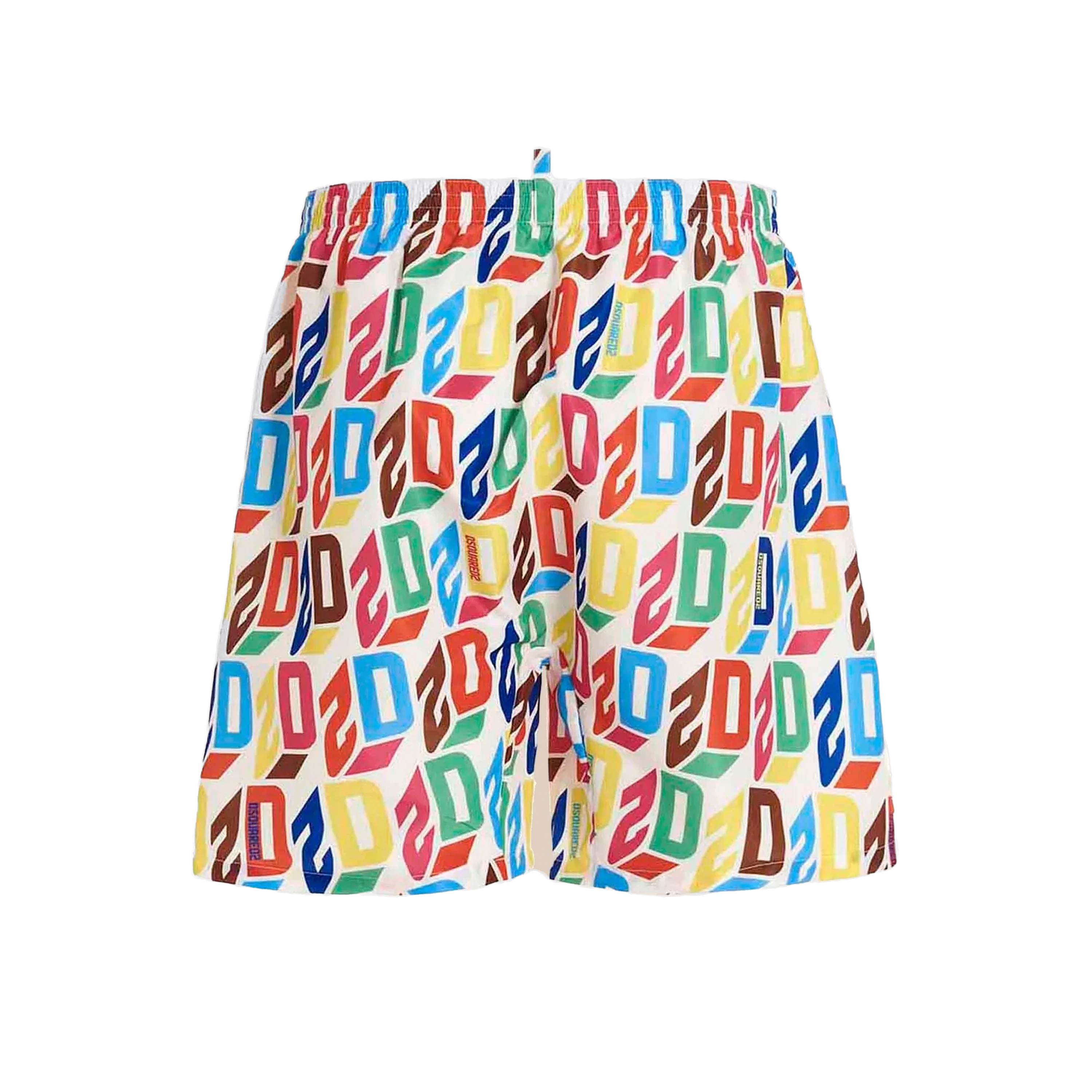 Pantaloneta Multicolor Dsquared2 Monogram