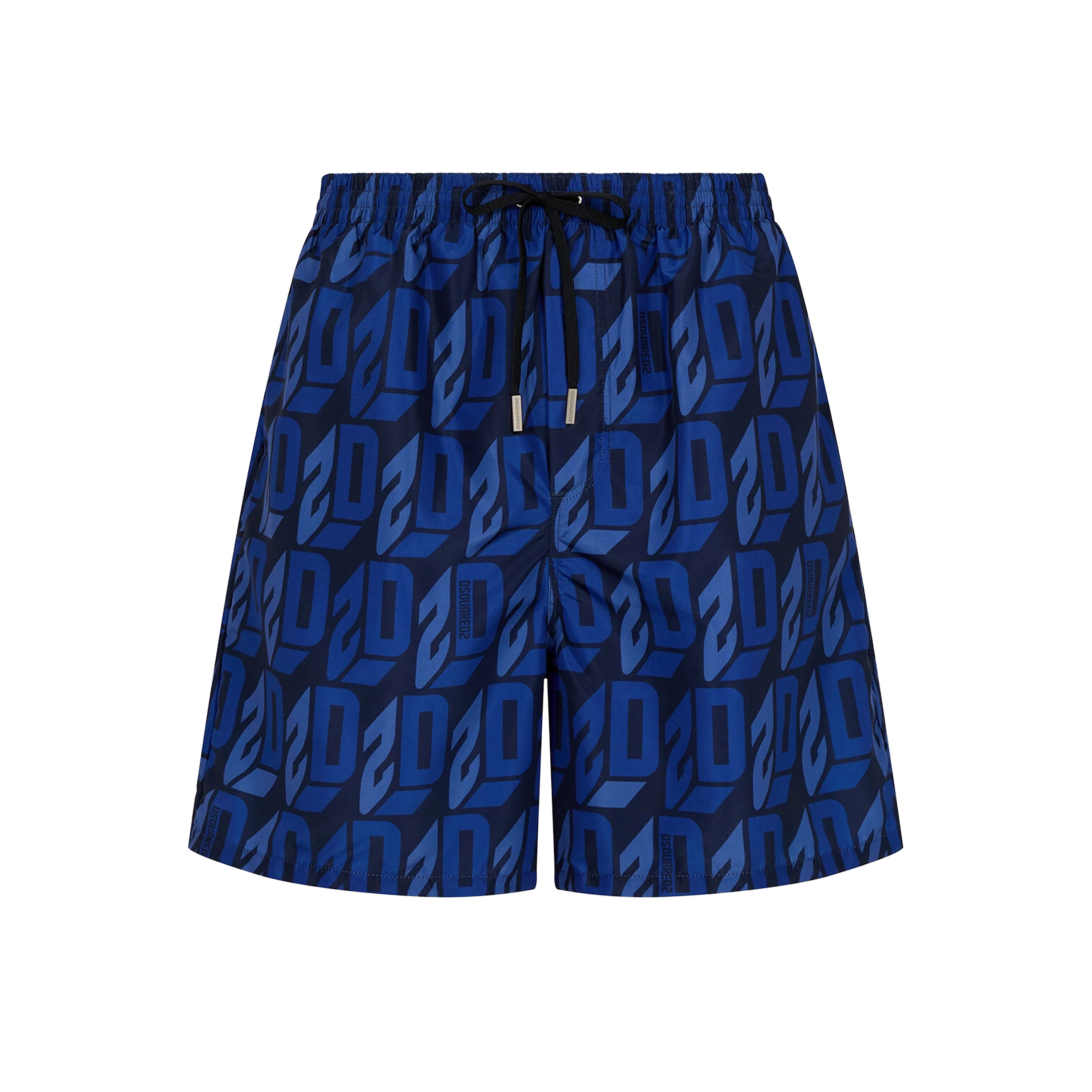 Pantaloneta Azul Dsquared2 Multilogo D2