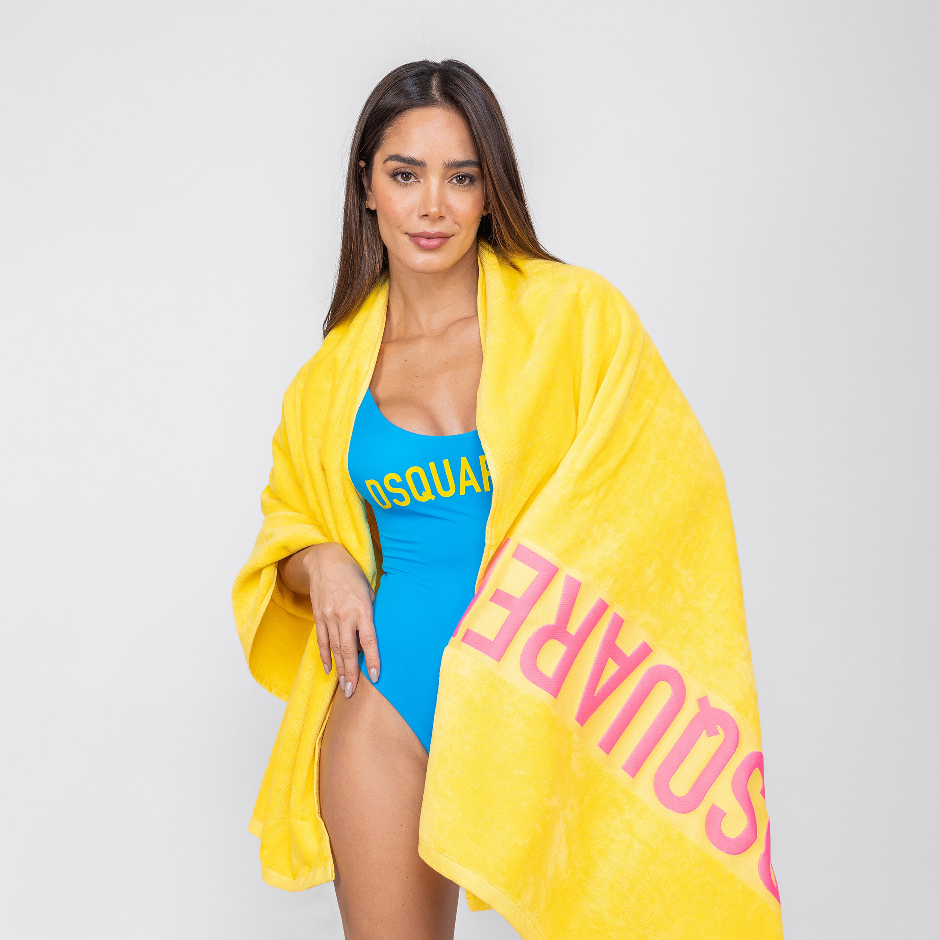 Toalla Amarilla Dsquared2 Logo