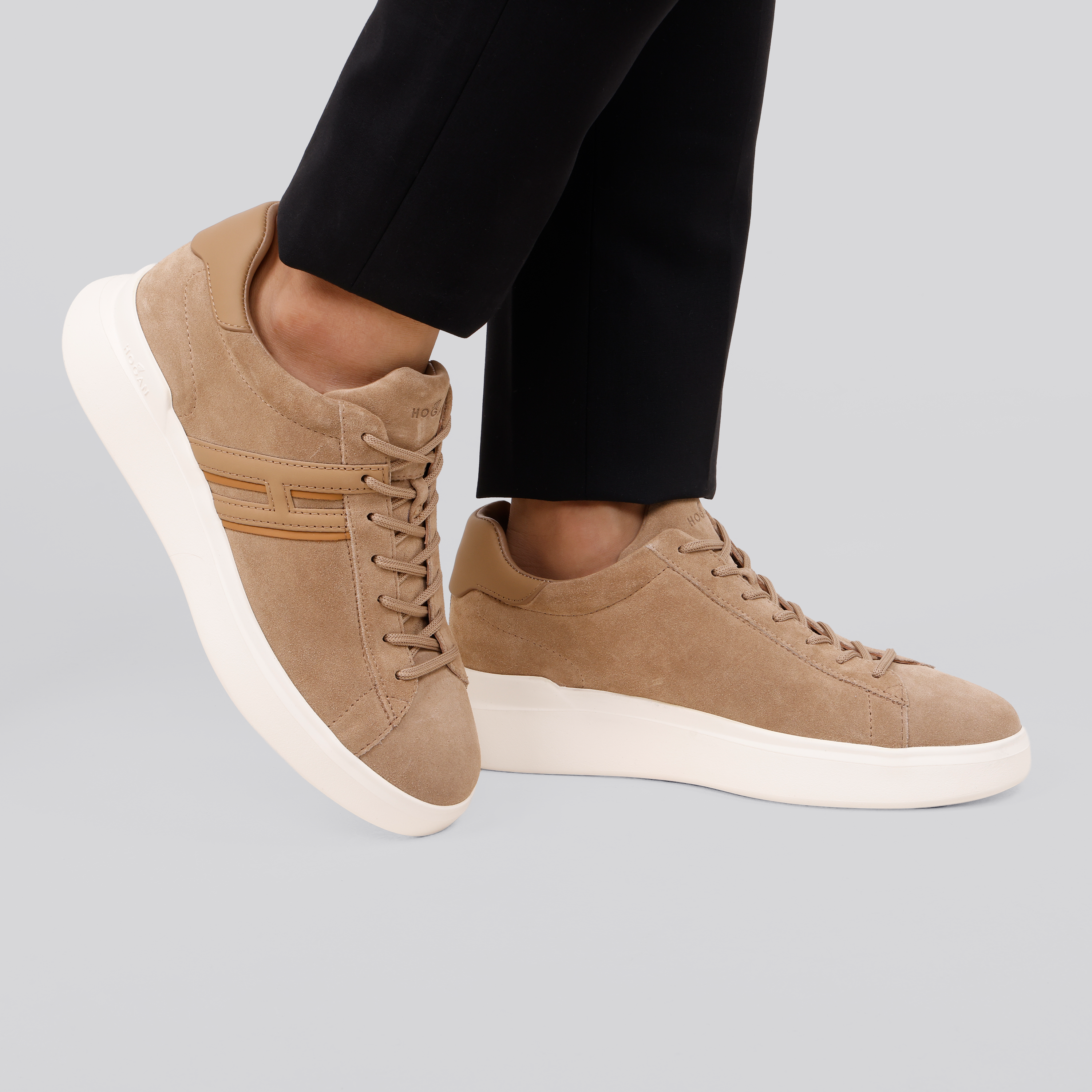Sneakers Café Hogan Sneaker Brown Higan H580