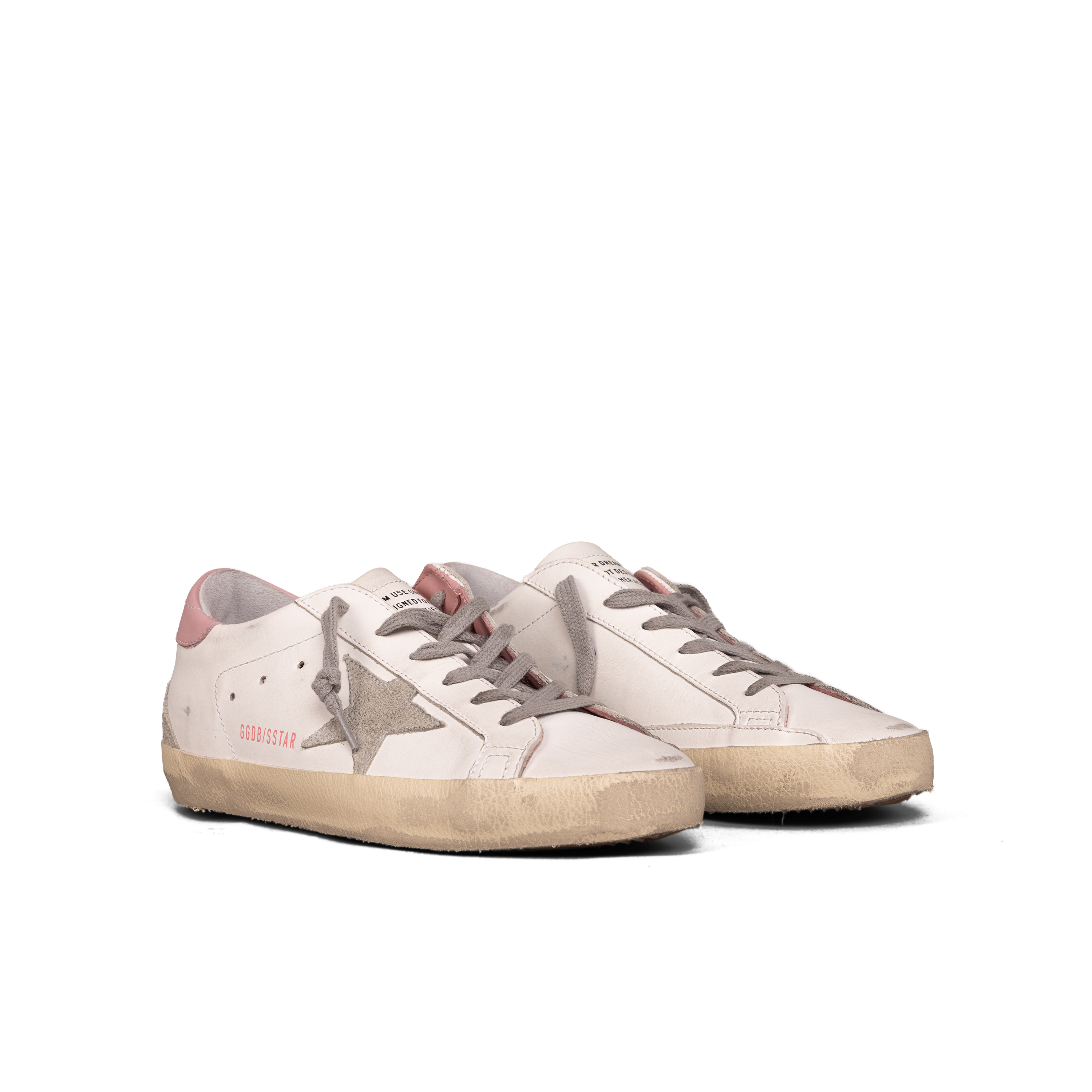 Sneakers Blancos Golden Goose Super-Star Suede