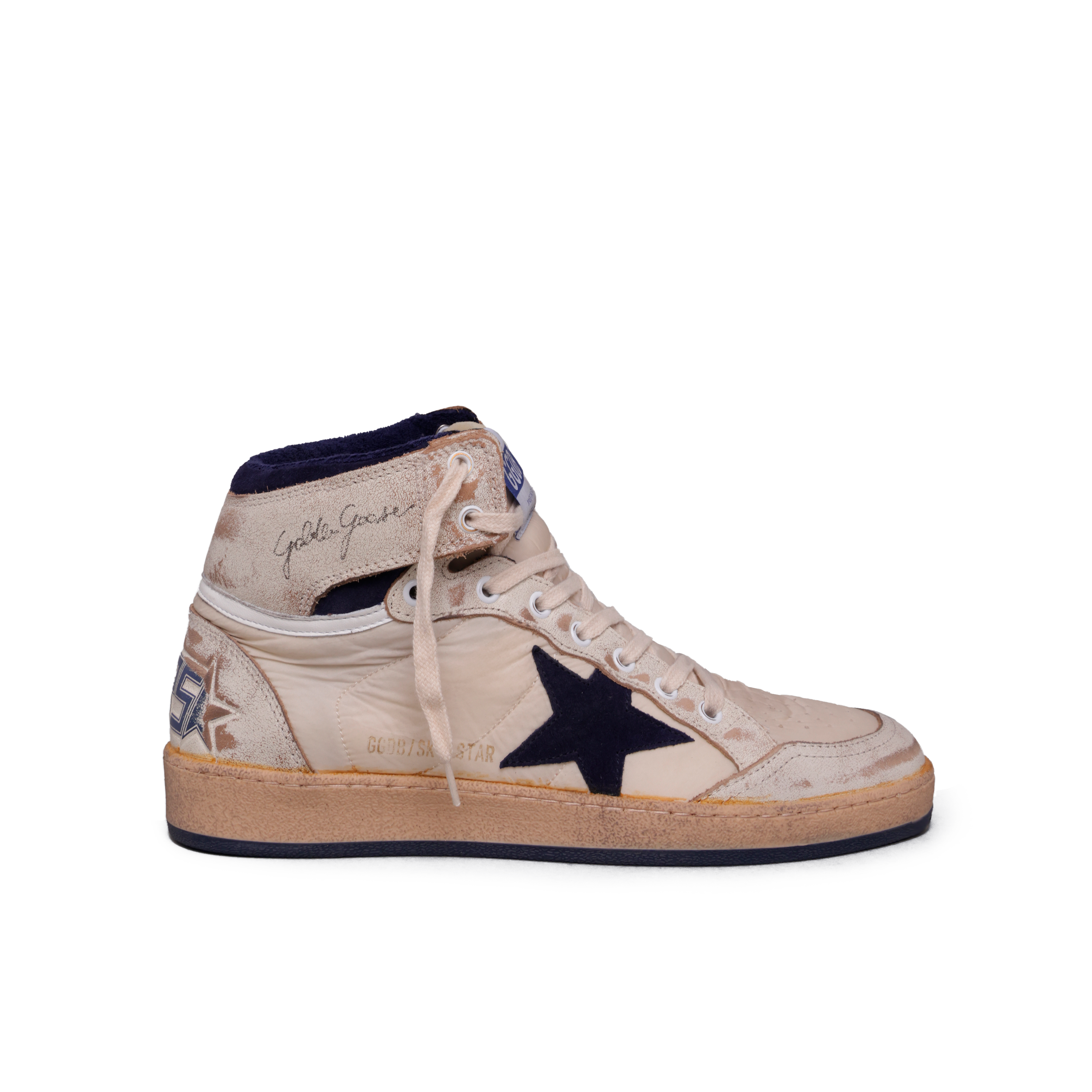 Sneakers Blancos Azul Oscuro Golden Goose Golden Goose Sky Star