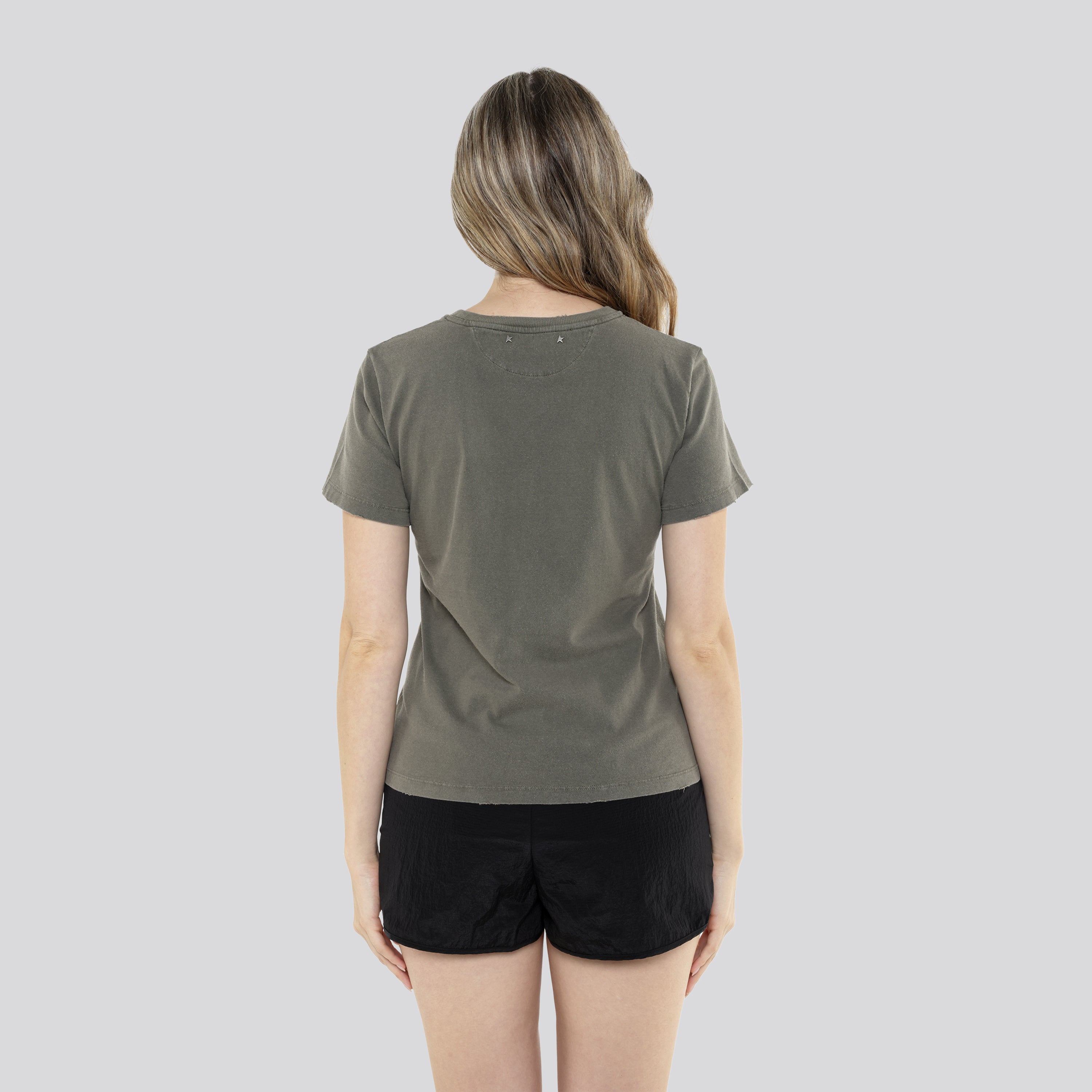 Camiseta Verde Golden Goose Gauze