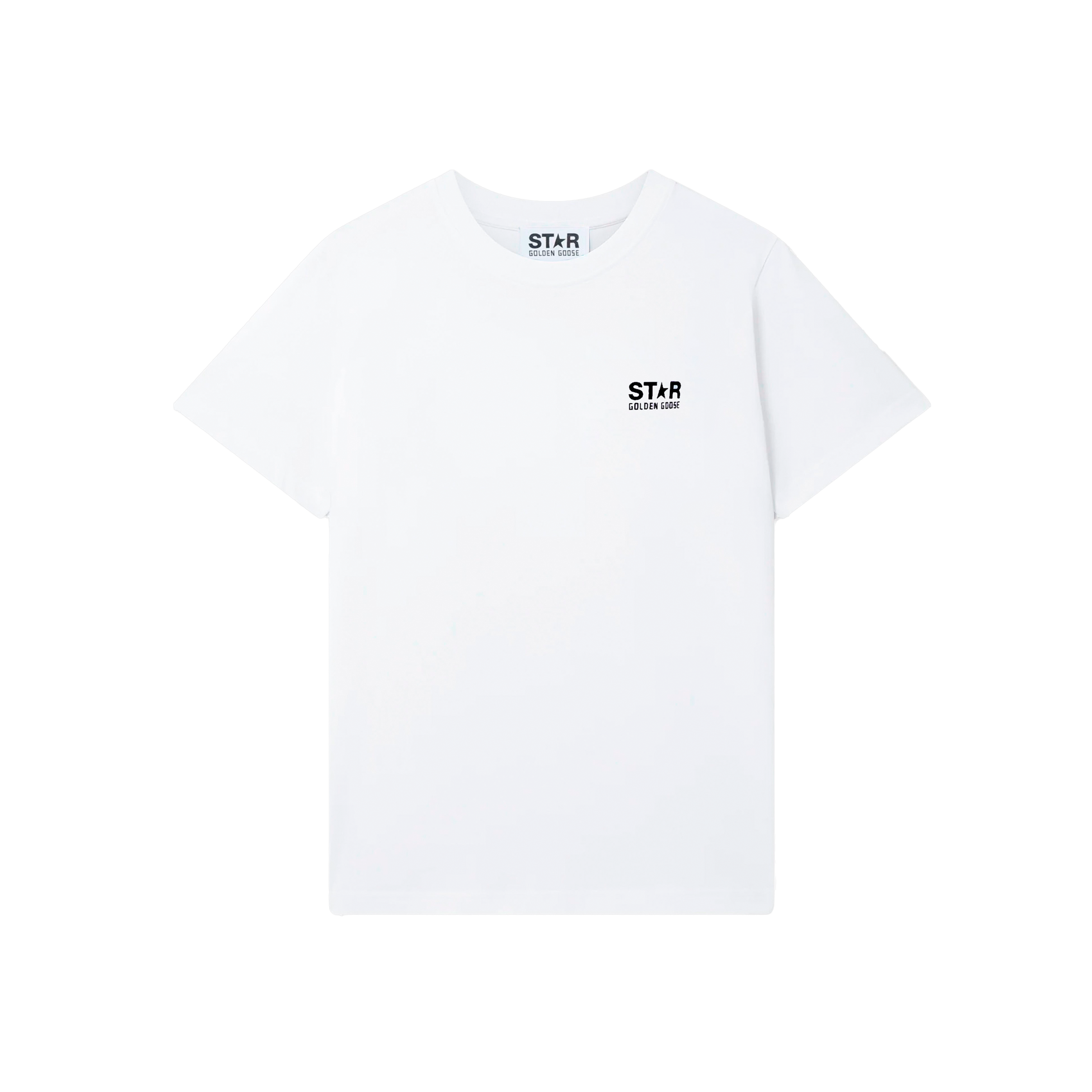 Camiseta Blanca Golden Goose Star M'S