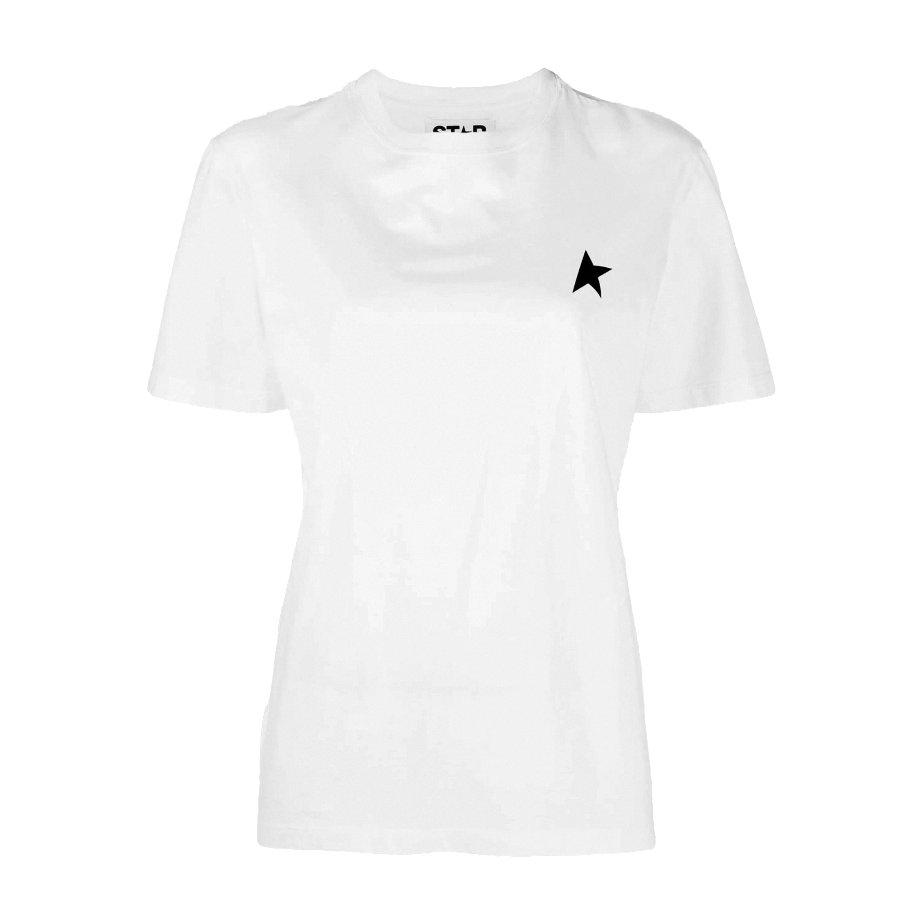Camiseta Blanca Golden Goose Star M'S