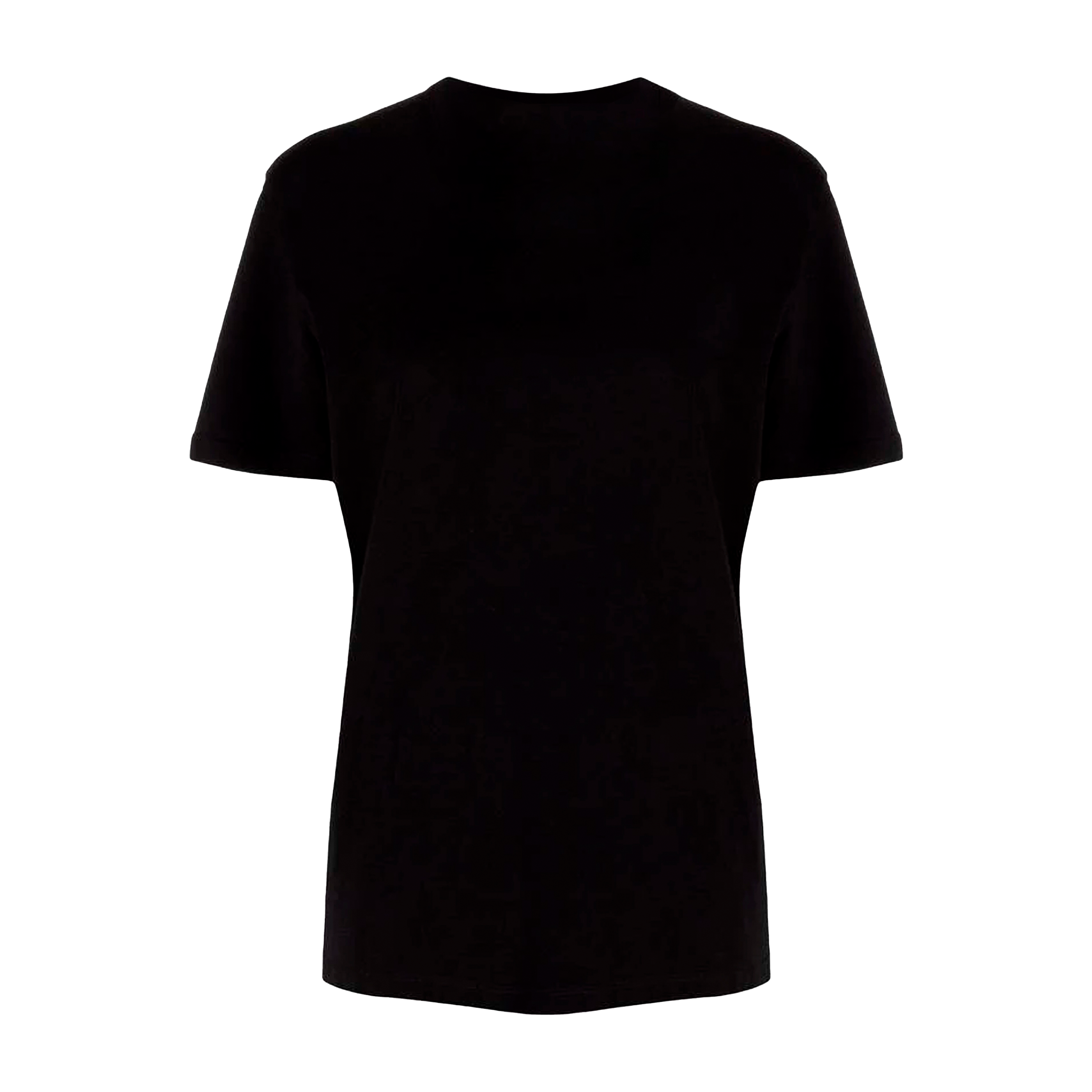 Camiseta Negra Golden Goose Star M'S