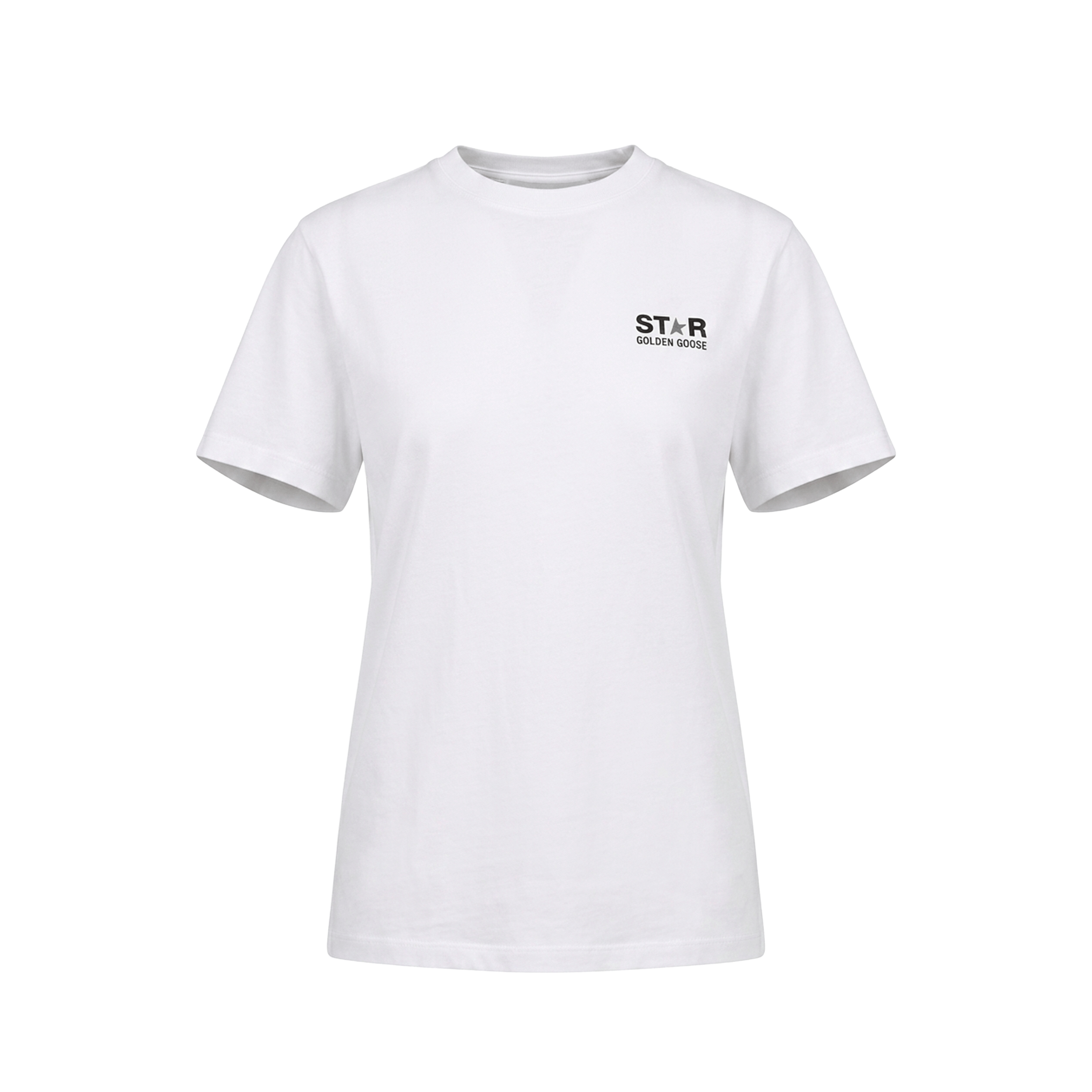Camiseta Blanca Golden Goose Star Logo