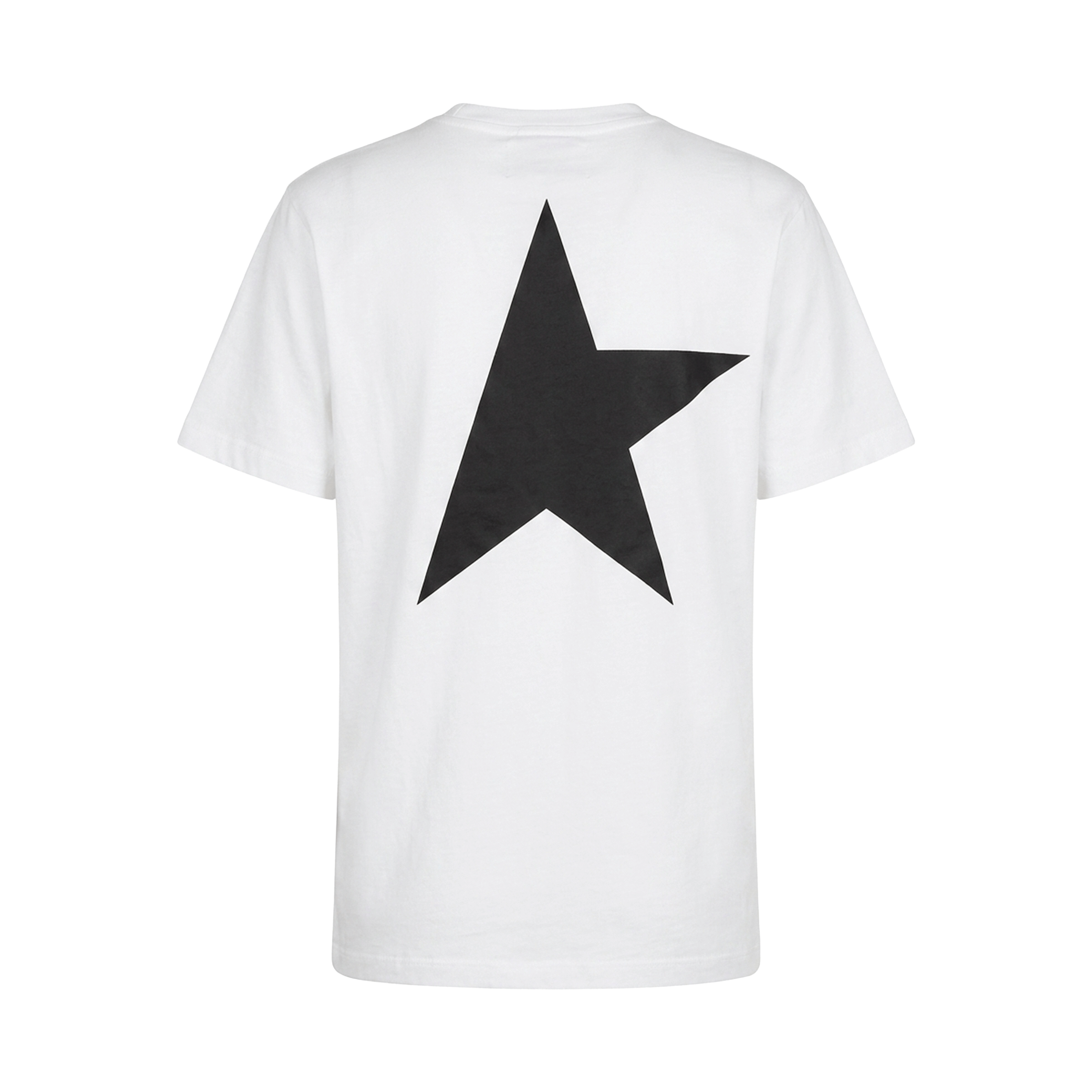 Camiseta Blanca Golden Goose Star Logo