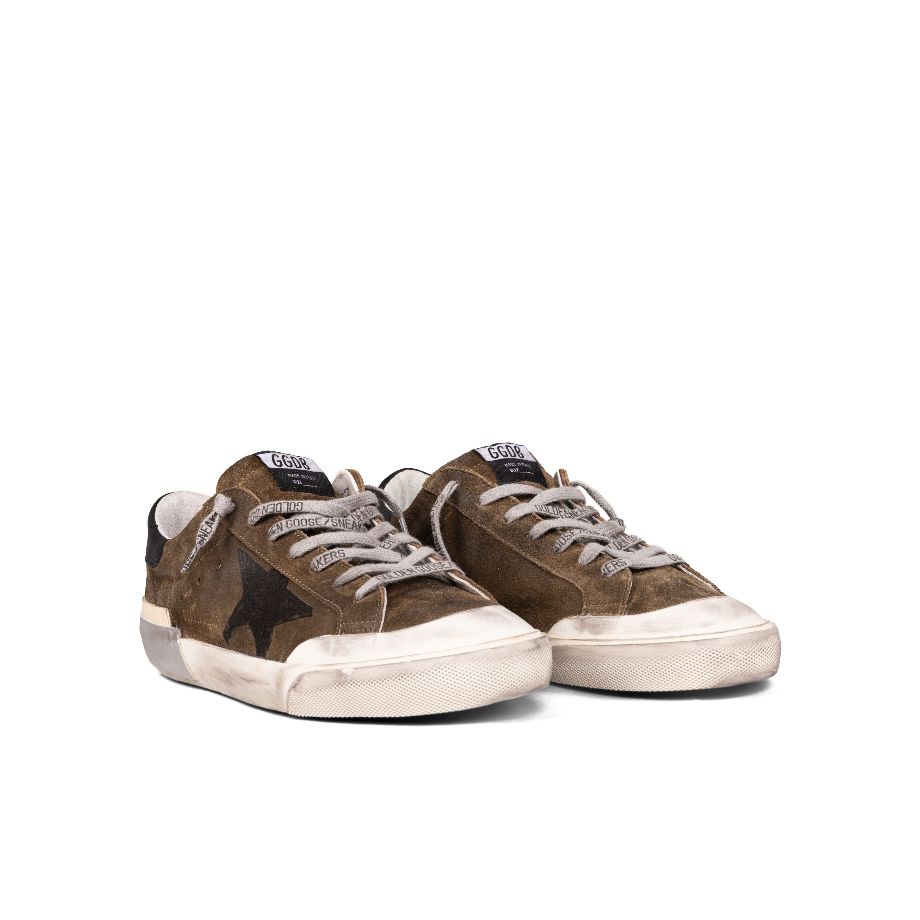 Sneakers Verdes Golden Goose Super-Star