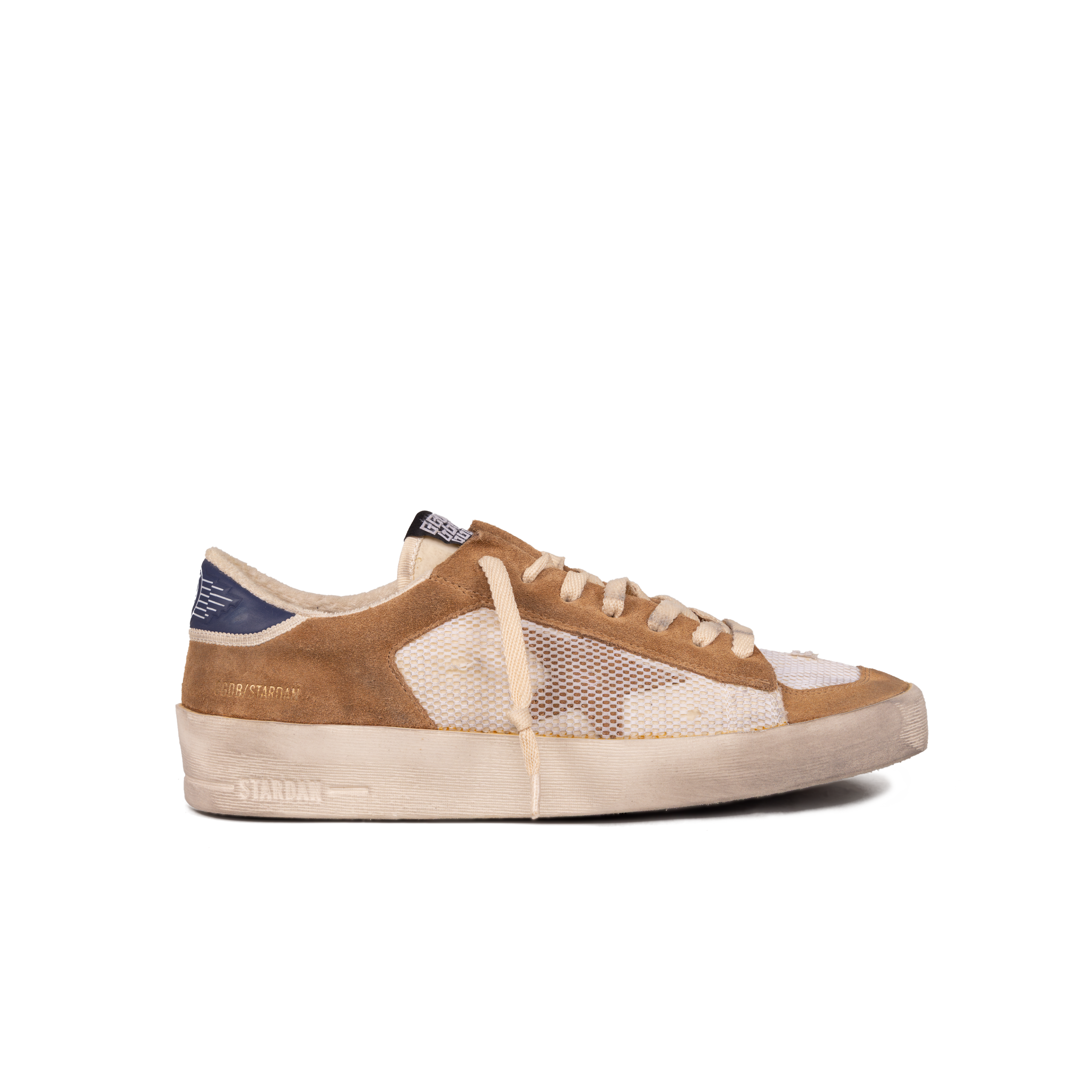 Sneakers Beige Golden Goose Stardan Delave'