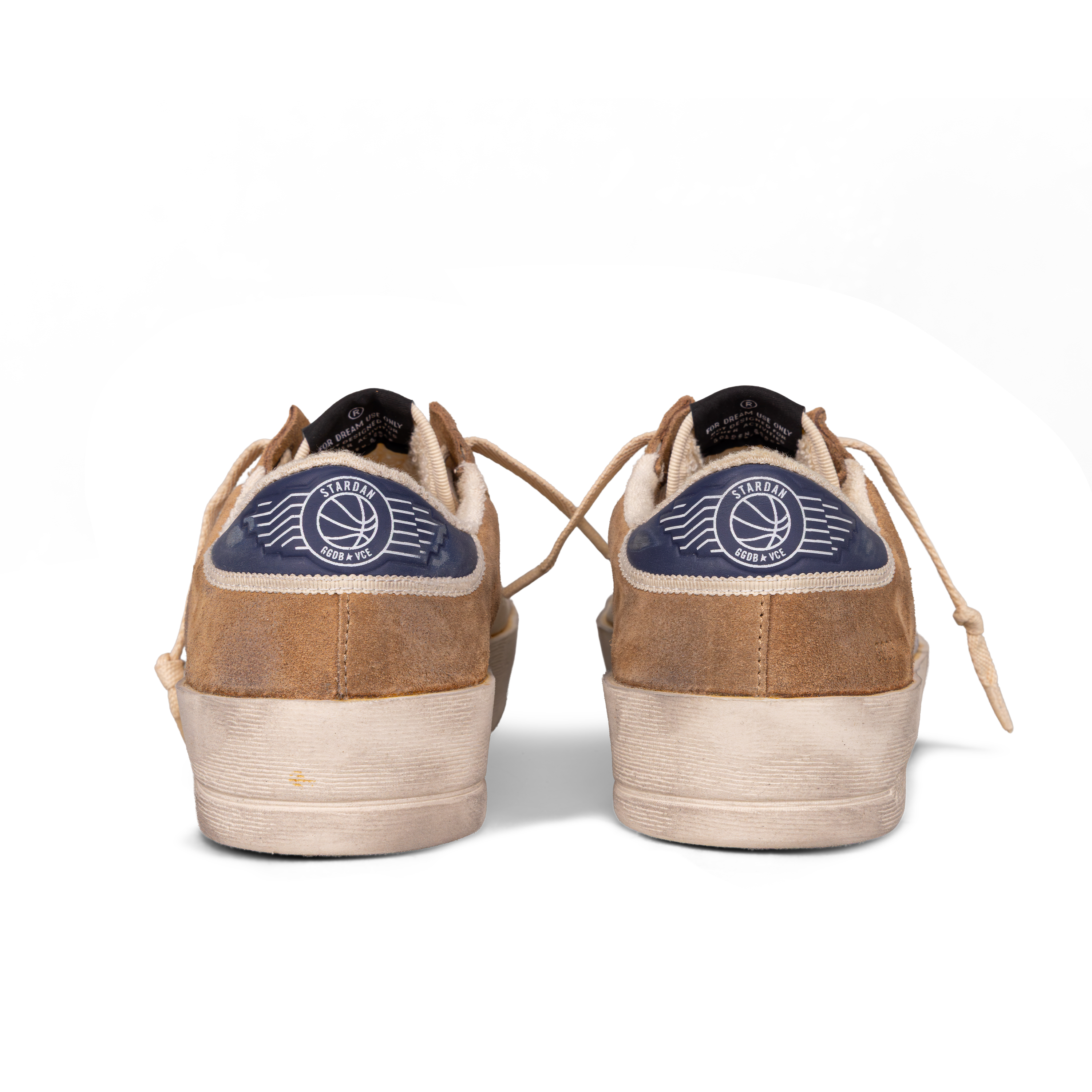 Sneakers Beige Golden Goose Stardan Delave'
