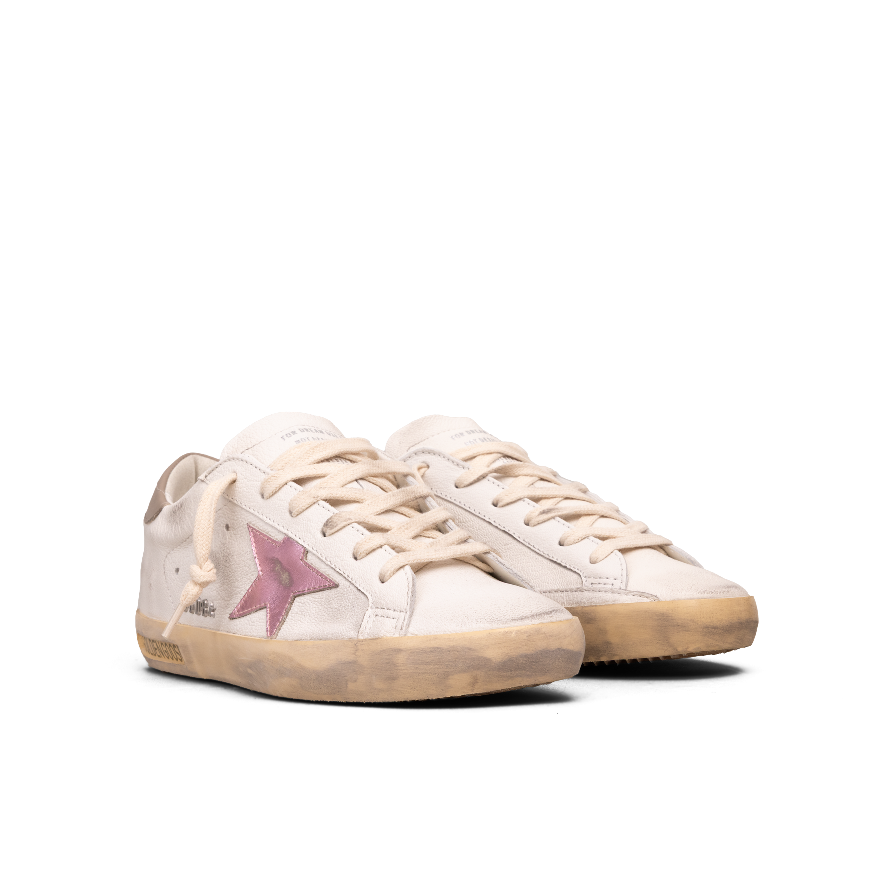 Sneakers Blancos Golden Goose Super-Star Laminated