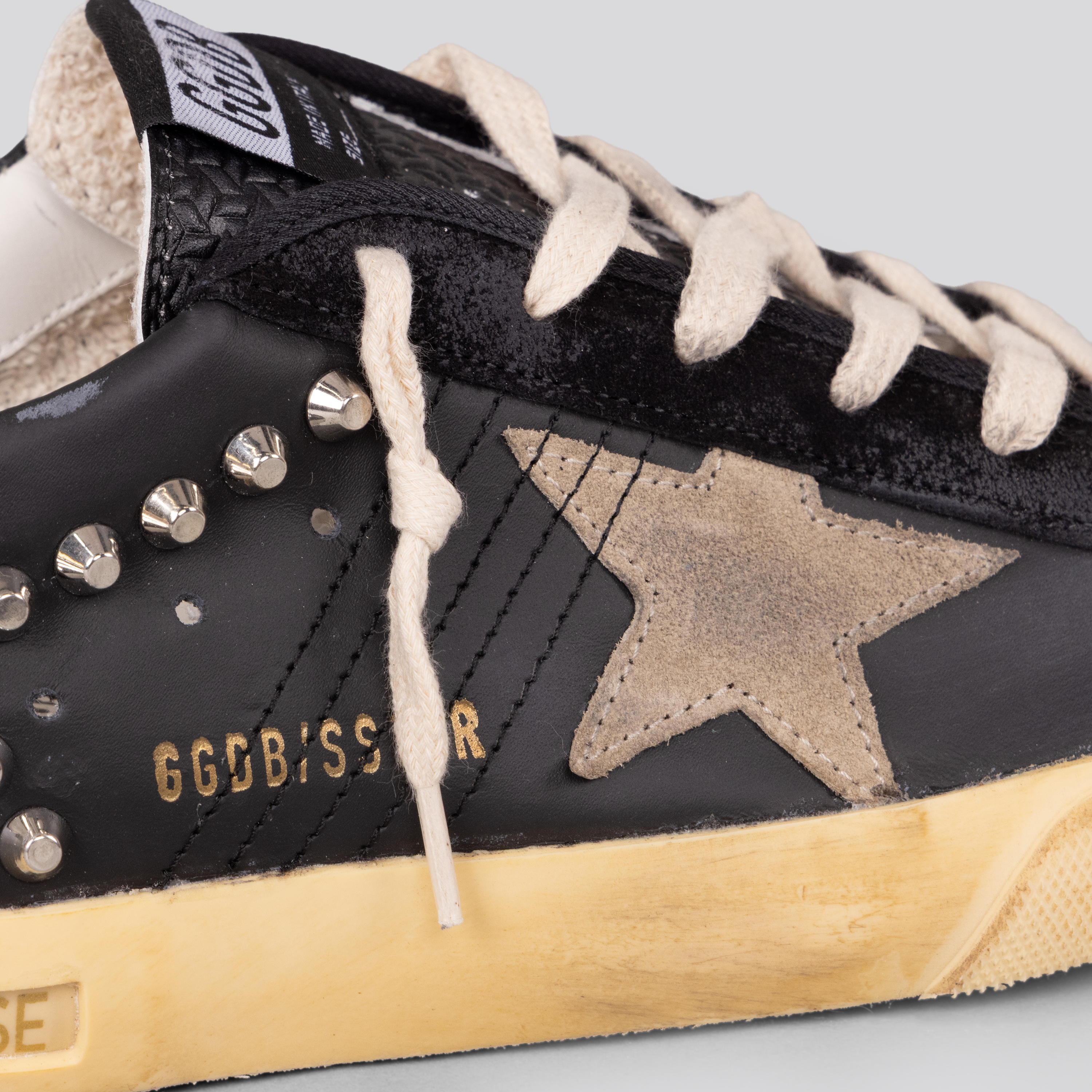 Sneakers Negros Golden Goose Super-Star Leather