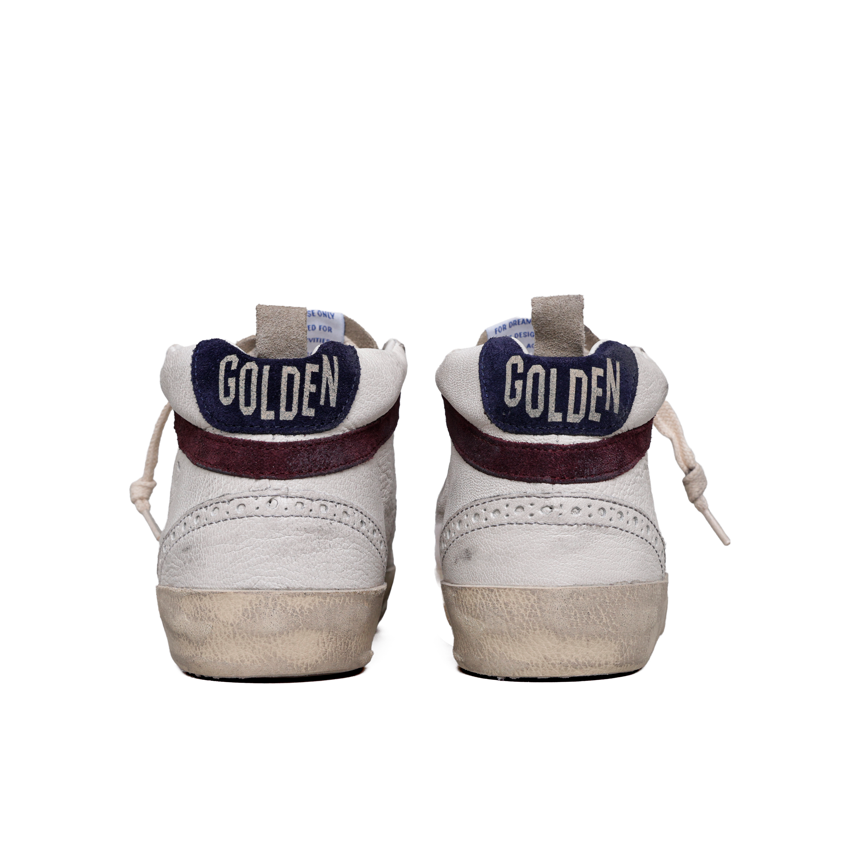 Sneakers Blancos Golden Goose Mid Star Glitter