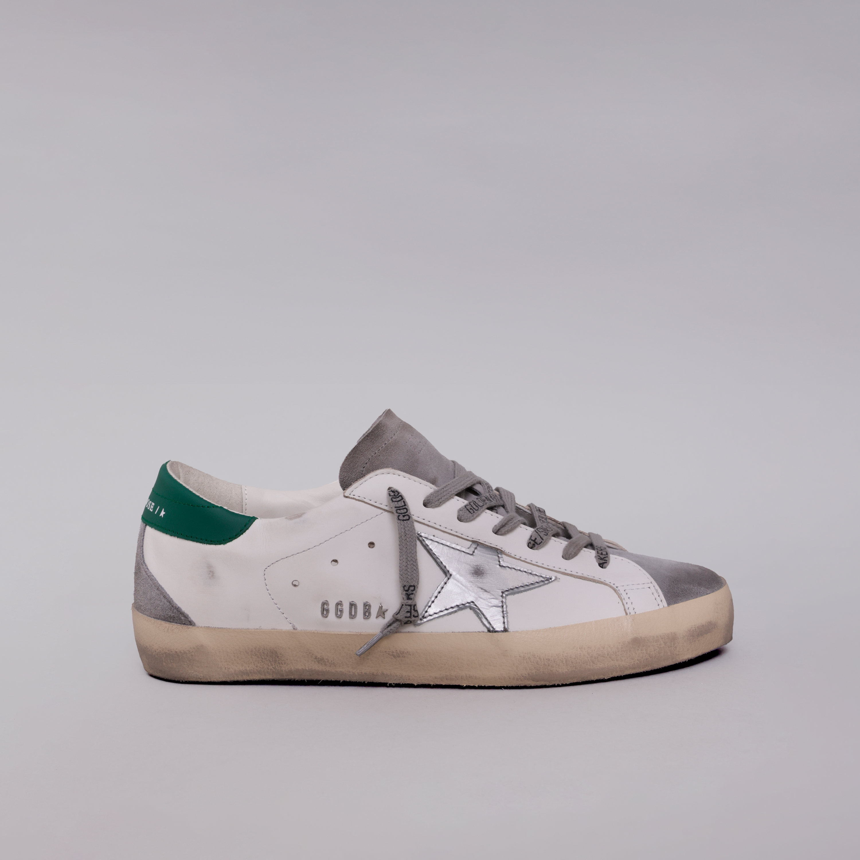 Sneakers Blancos Verde Golden Goose Super-Star