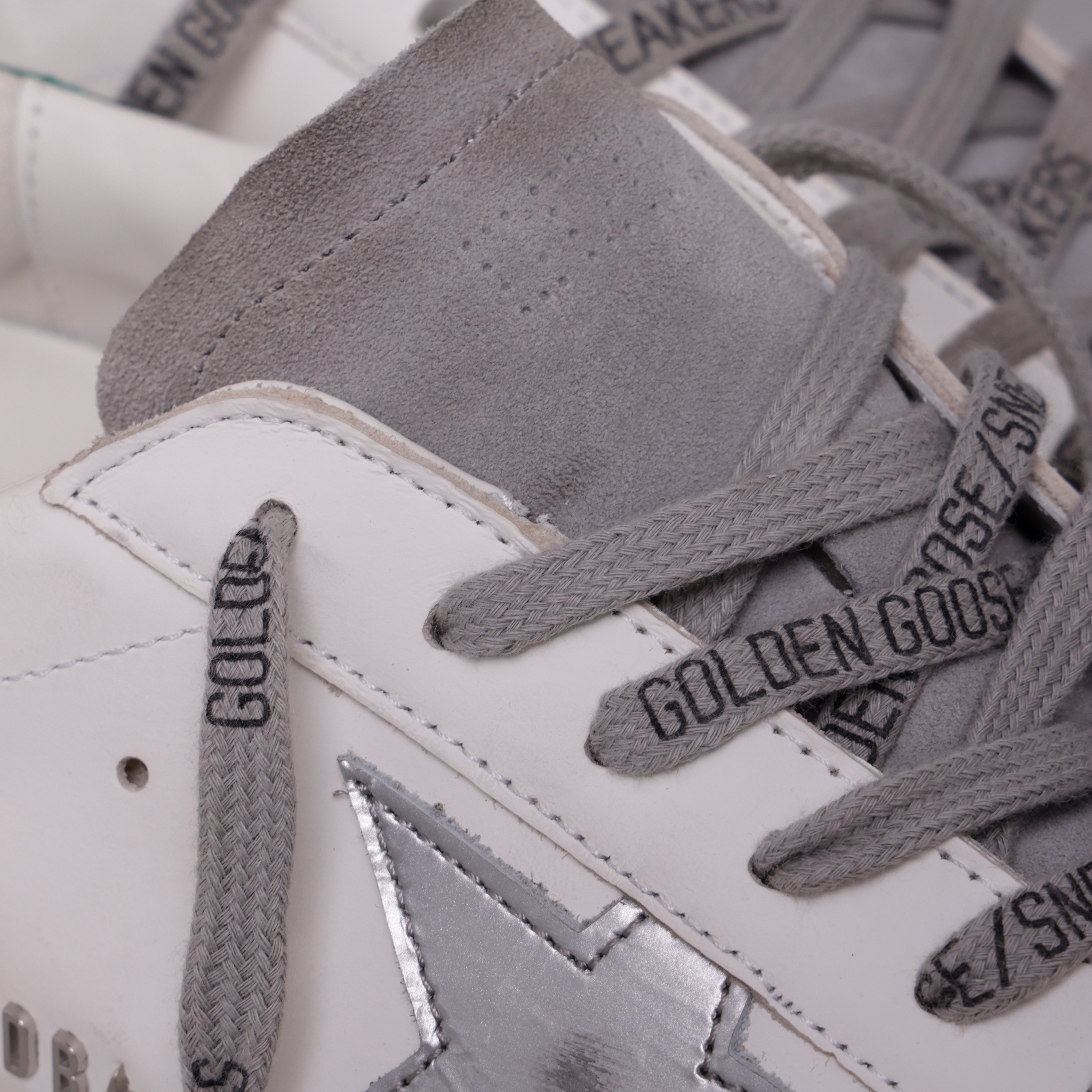 Sneakers Blancos Verde Golden Goose Super-Star