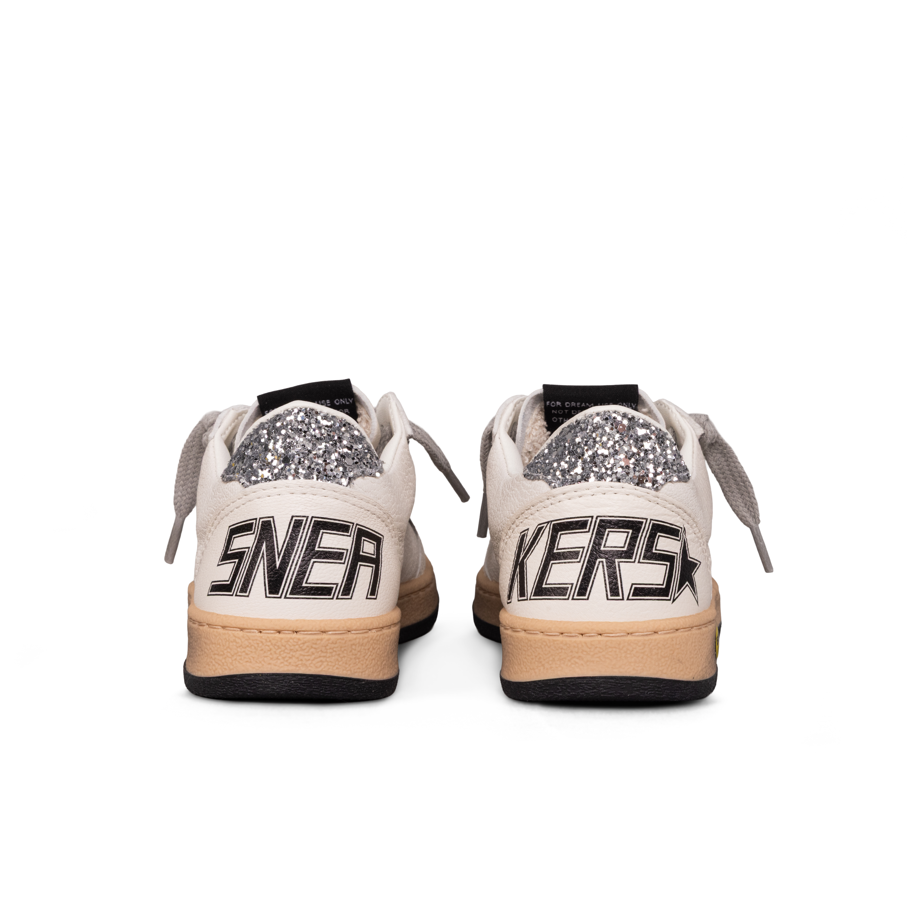 Sneakers Blancos Golden Goose Ballstar Glitter Star & Heel