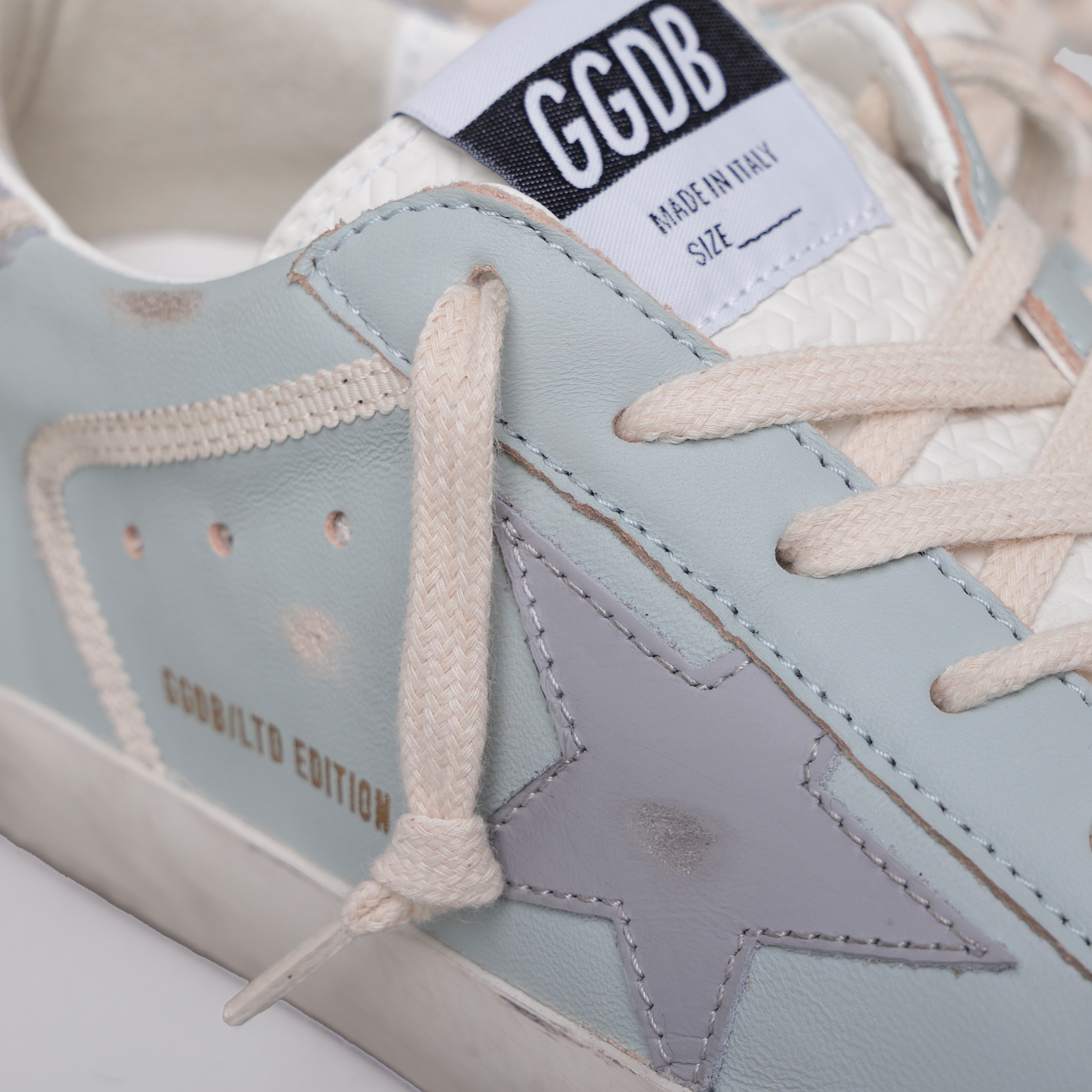 Sneaker Aquamarine Golden Goose Super-Star