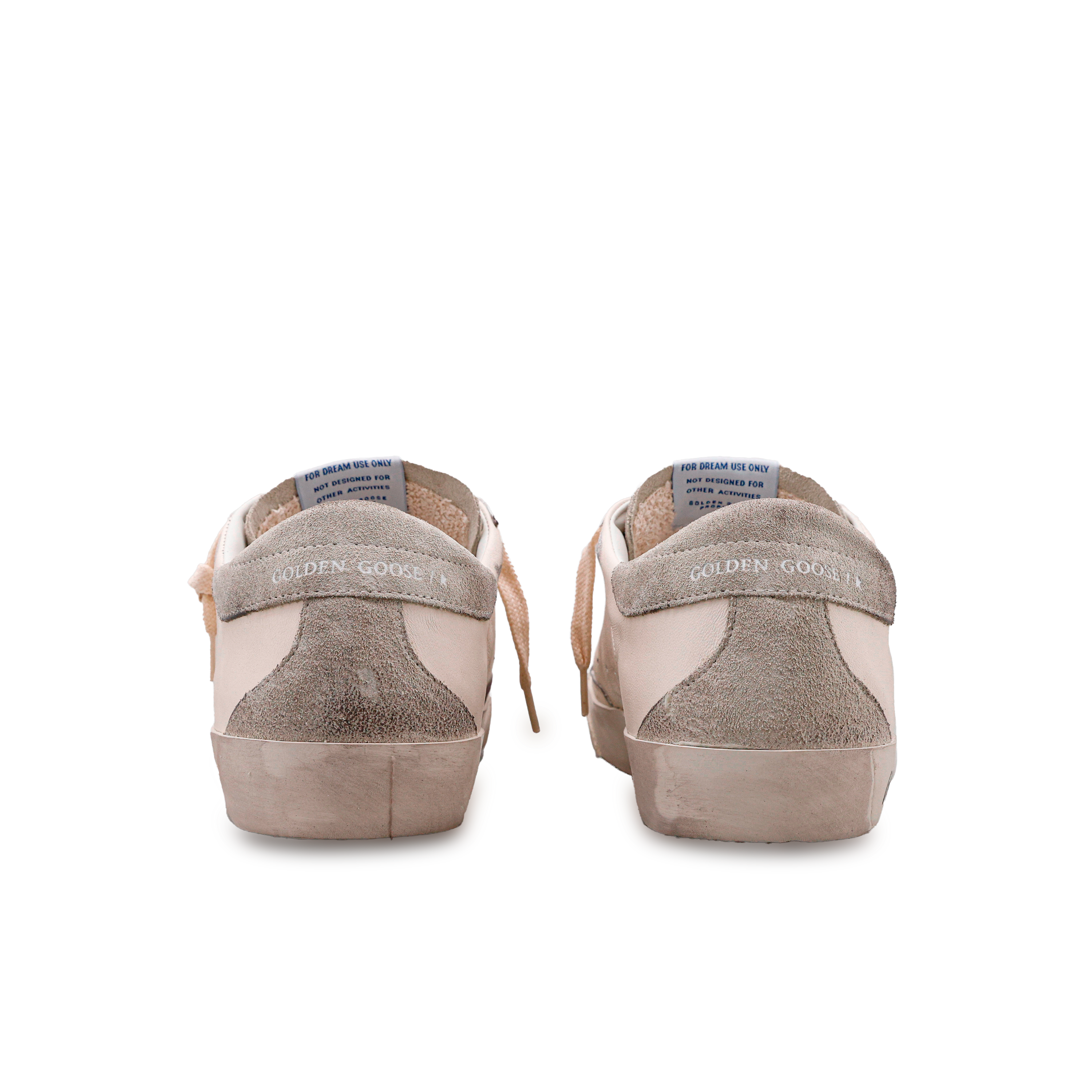 Sneakers Blancos Golden Goose Plateado Super-Star VCE