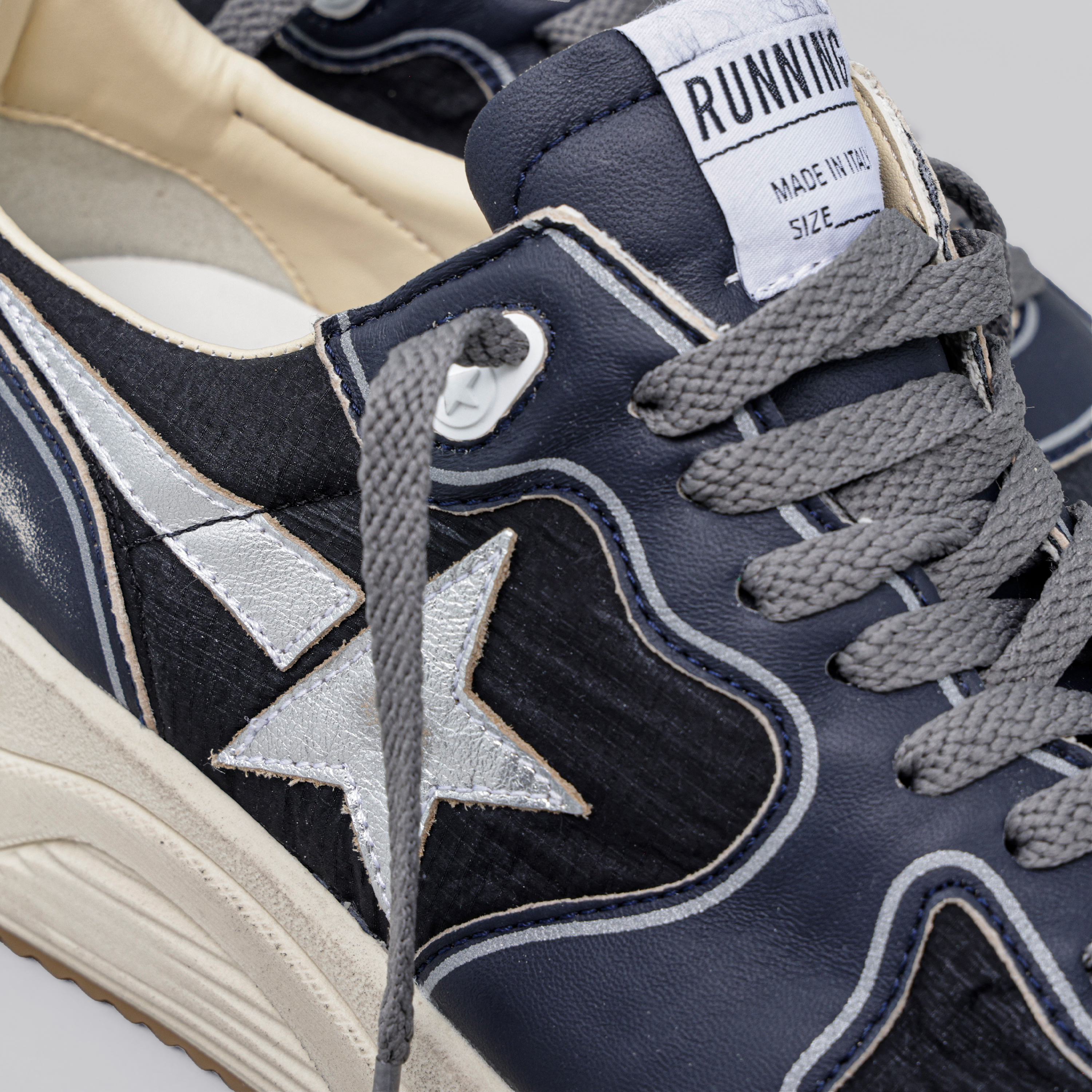 Sneakers Azul Golden Goose Running Sole