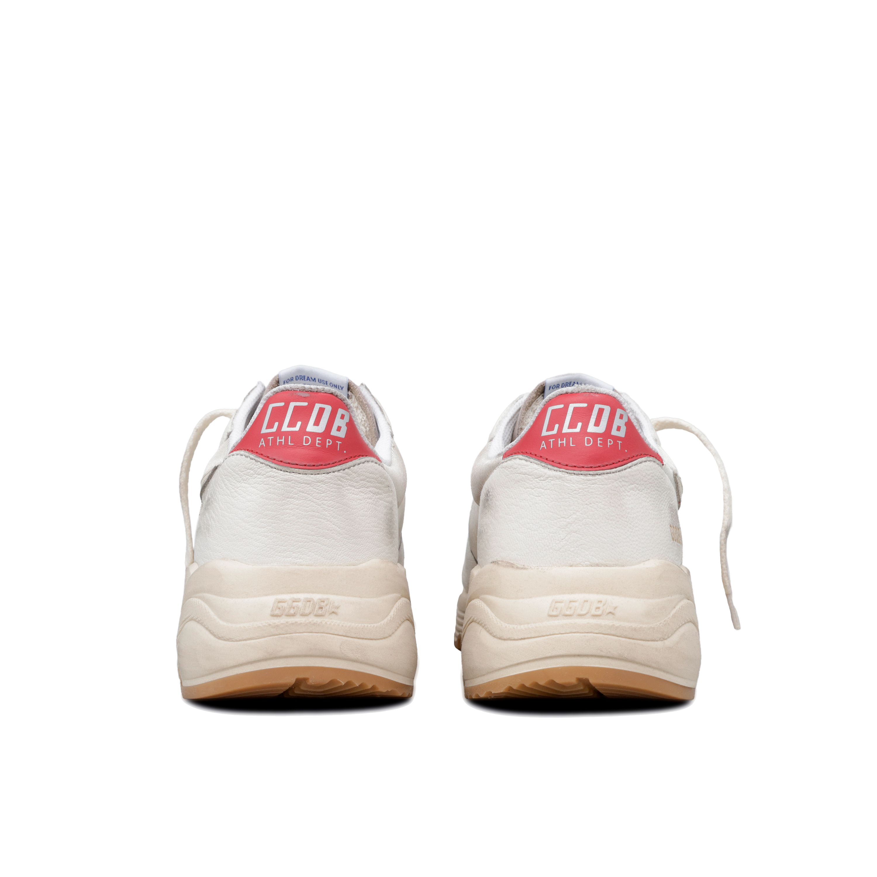 Sneakers Blanco Rojo Golden Goose Running Sole