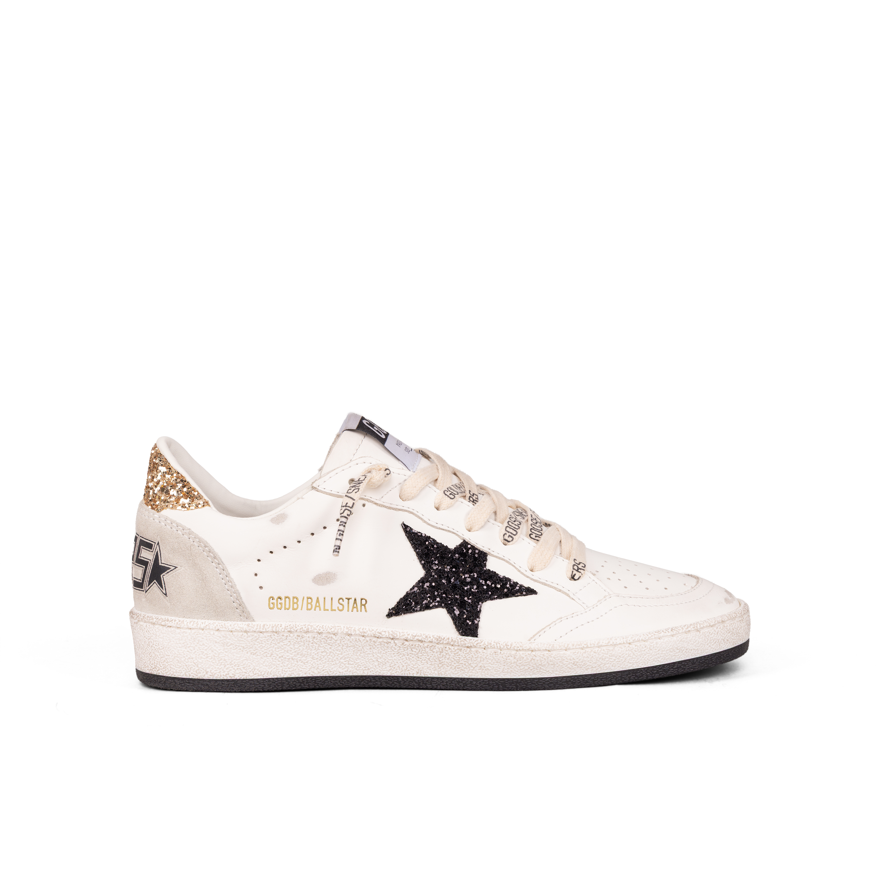 Sneakers Blancos Golden Goose Ballstar Glitter Star & Heel