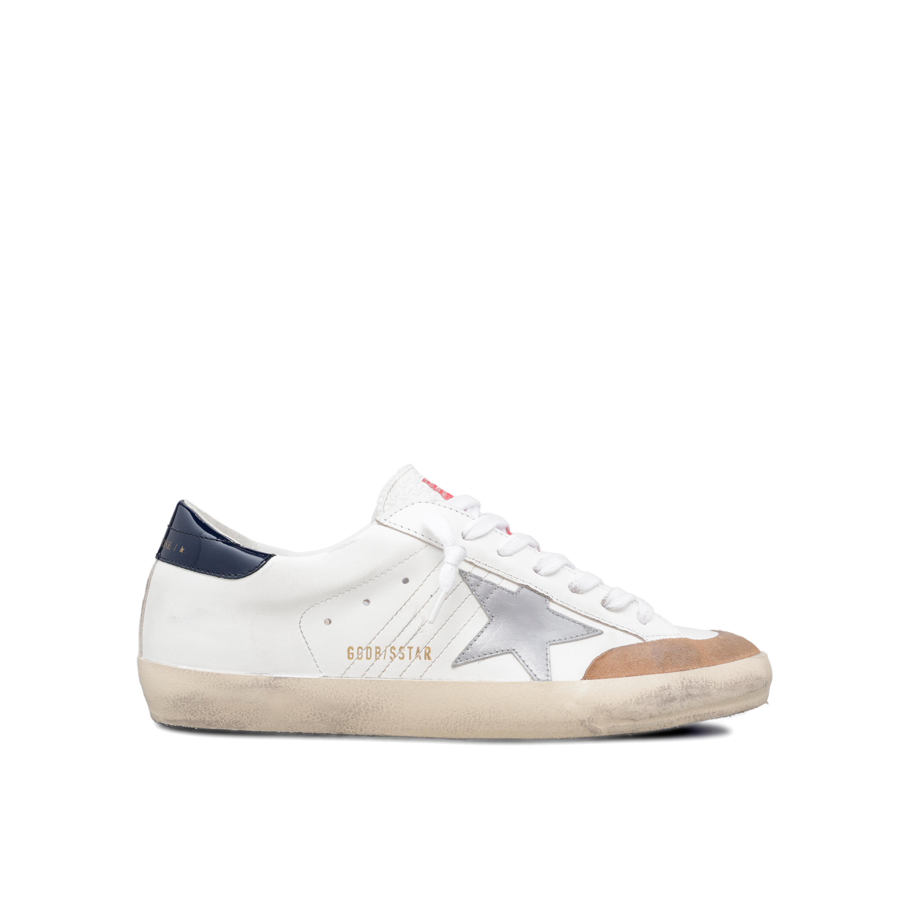 Sneakers Blanco Golden Goose Super Star Laminated Patent