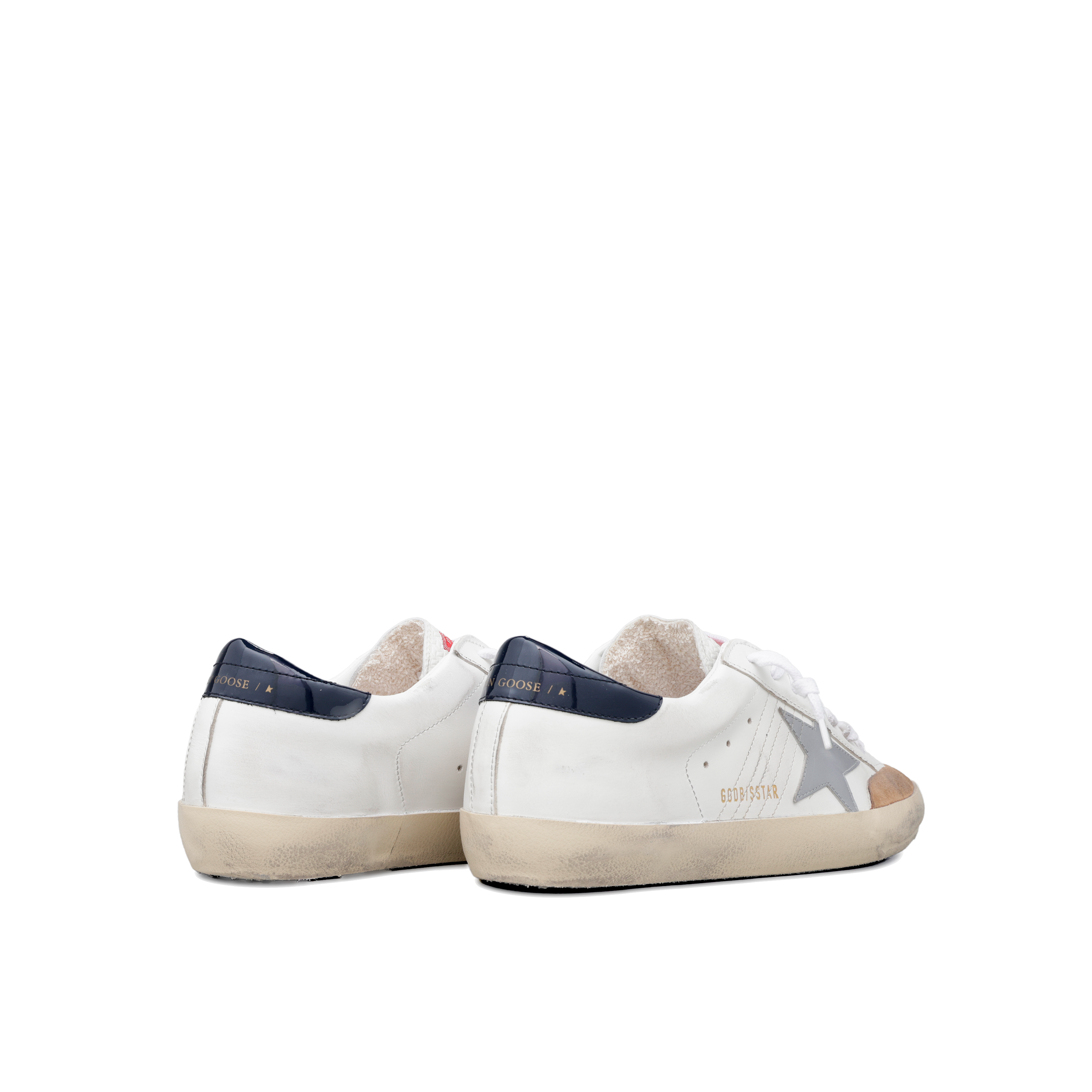 Sneakers Blanco Golden Goose Super Star Laminated Patent