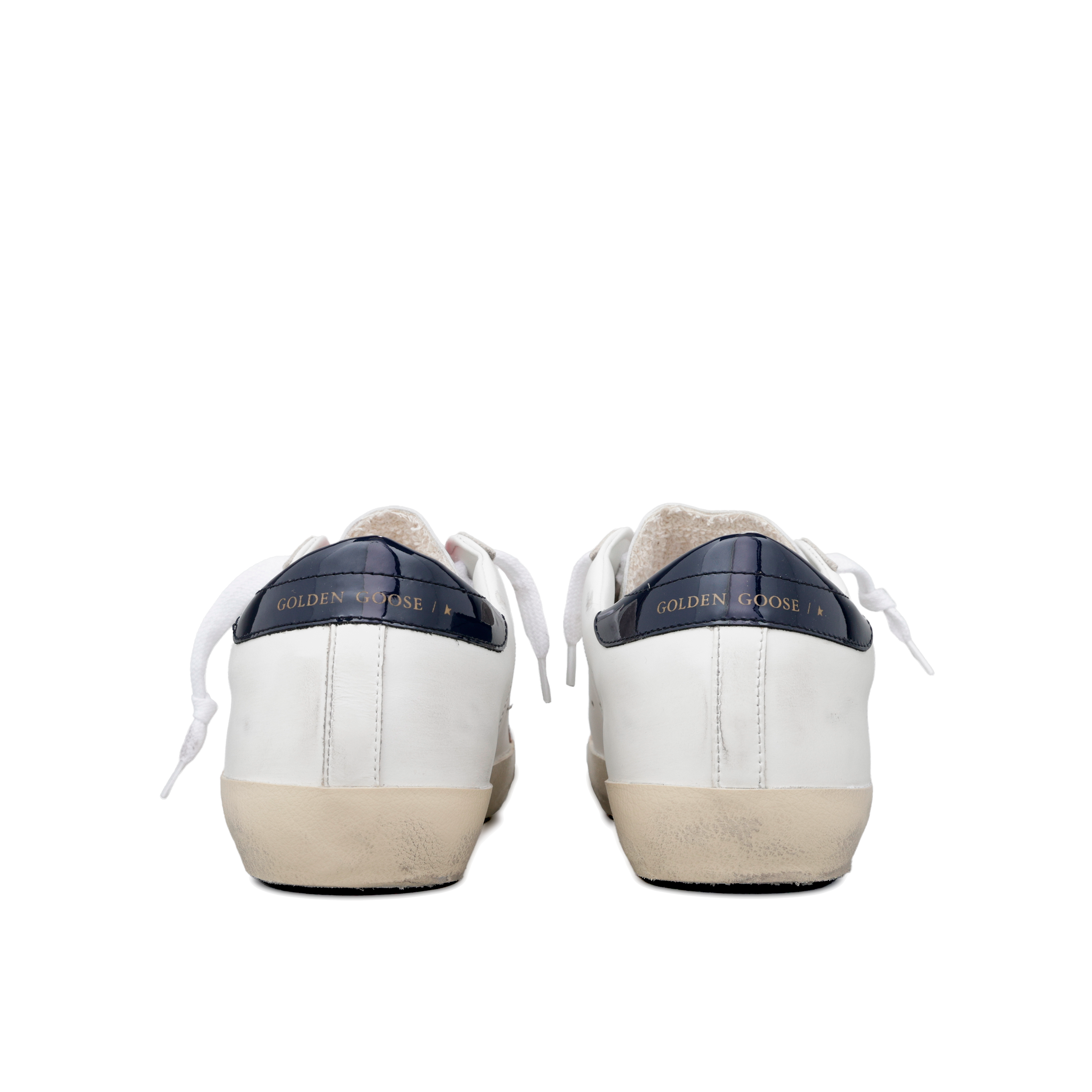 Sneakers Blanco Golden Goose Super Star Laminated Patent
