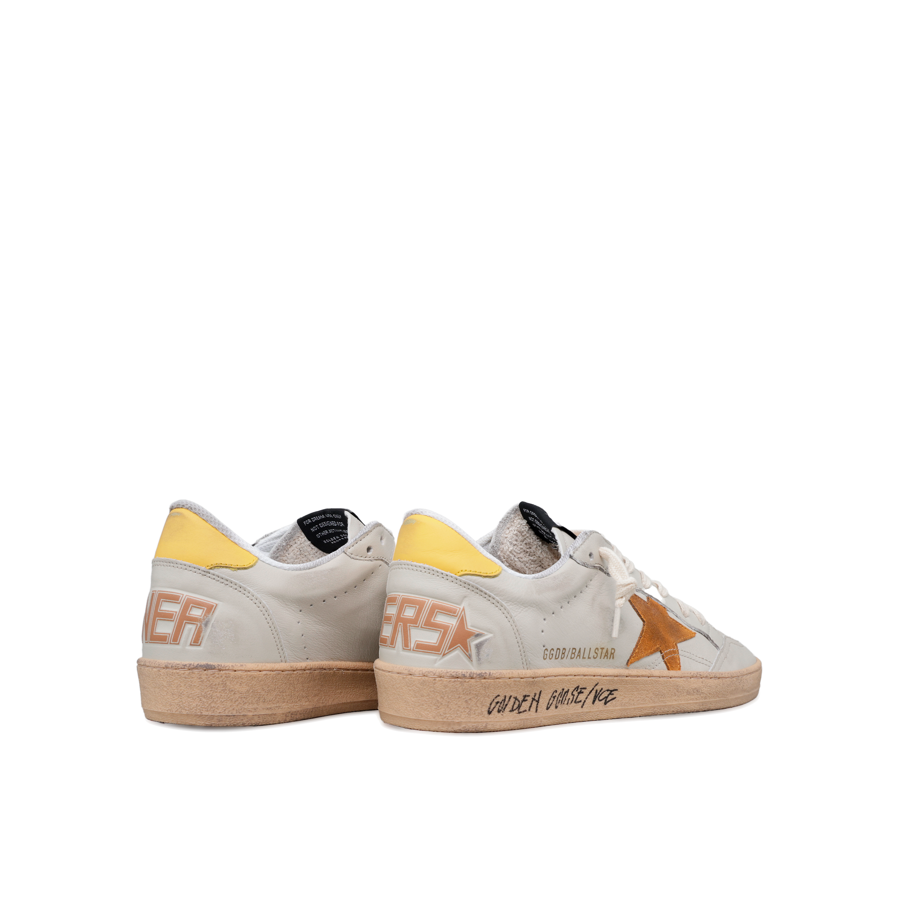 Sneakers Blanco Golden Goose Ball Star Leather Signature Foxing