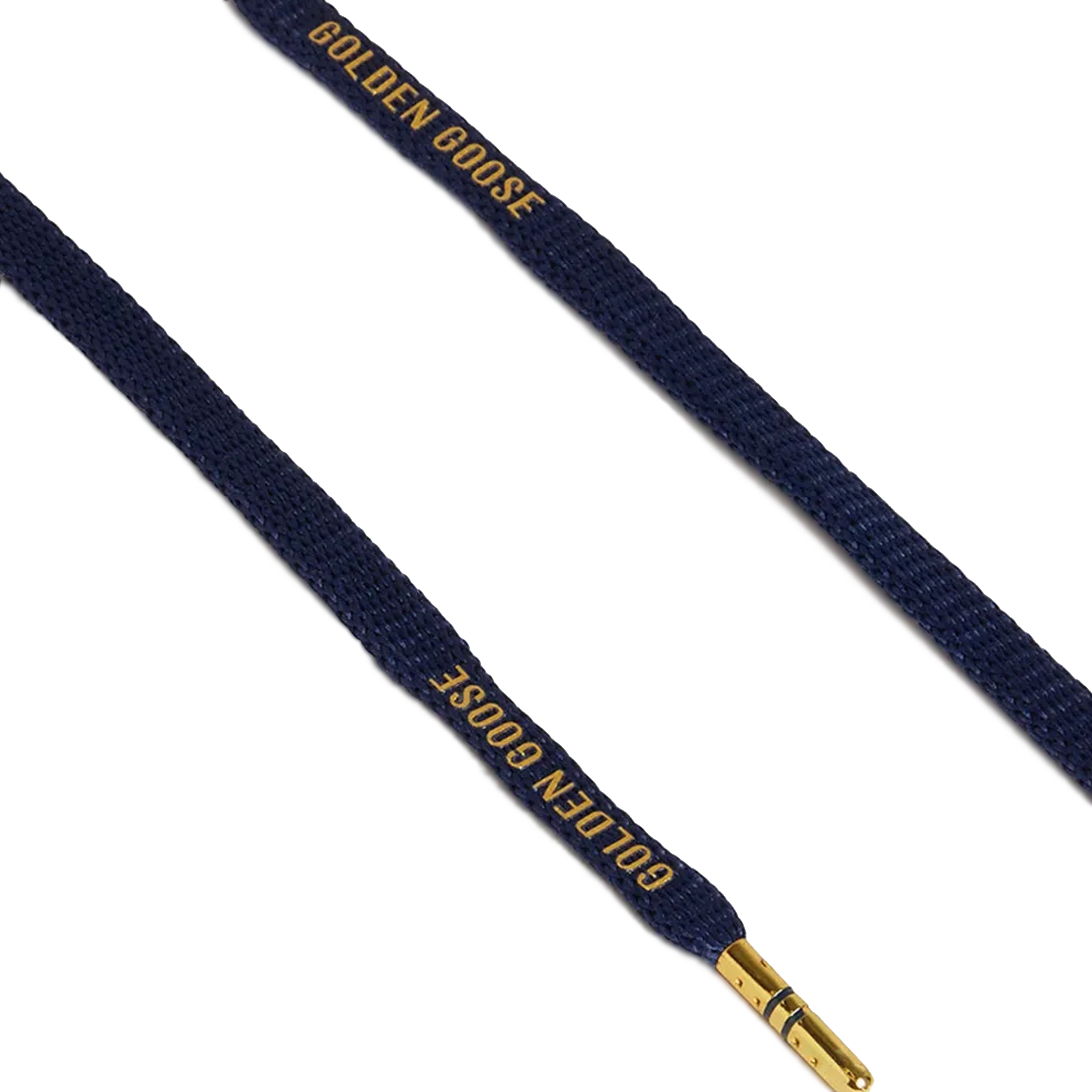 Cordones Azul Golden Goose Logo
