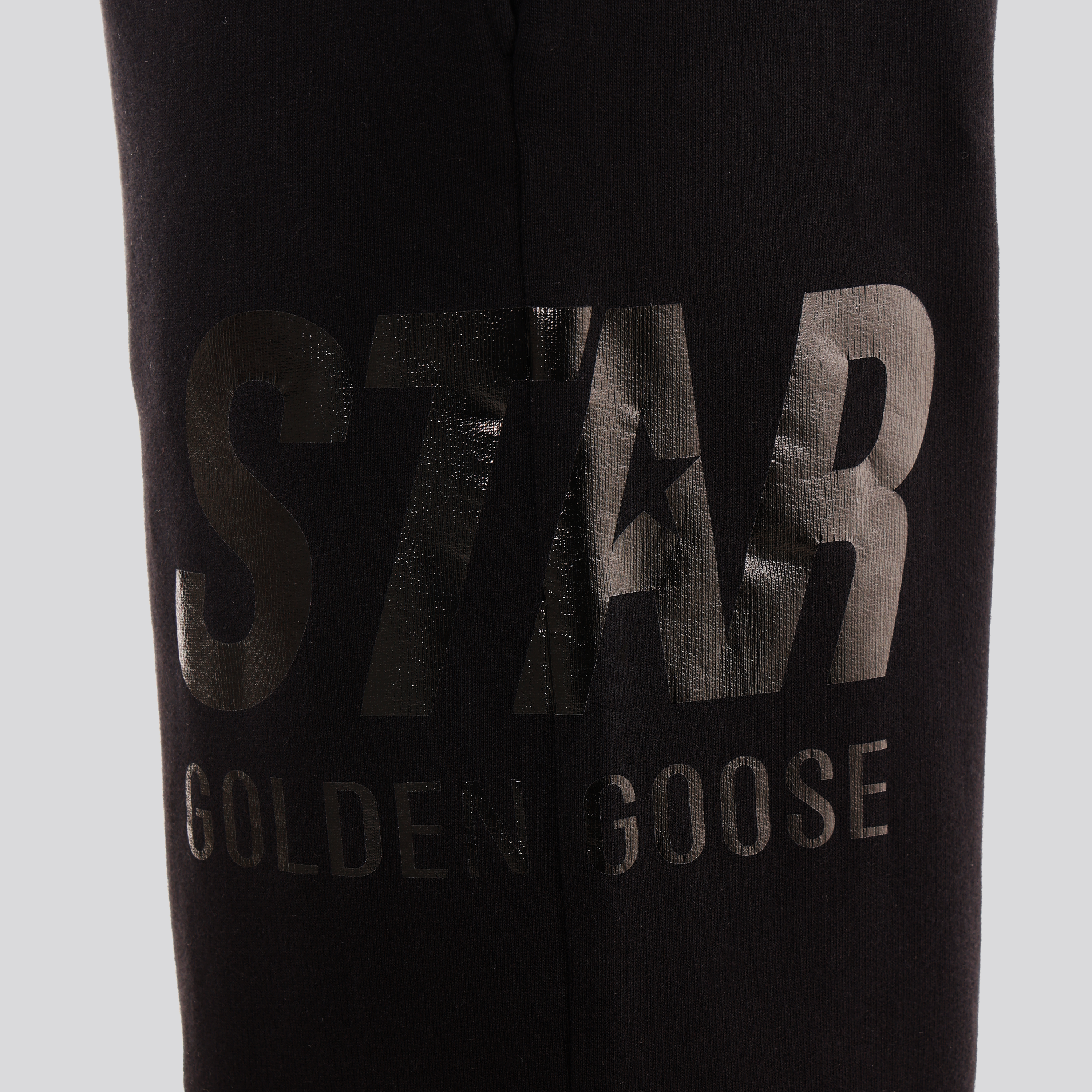 Sudadera Negra Golden Goose Star Boxy