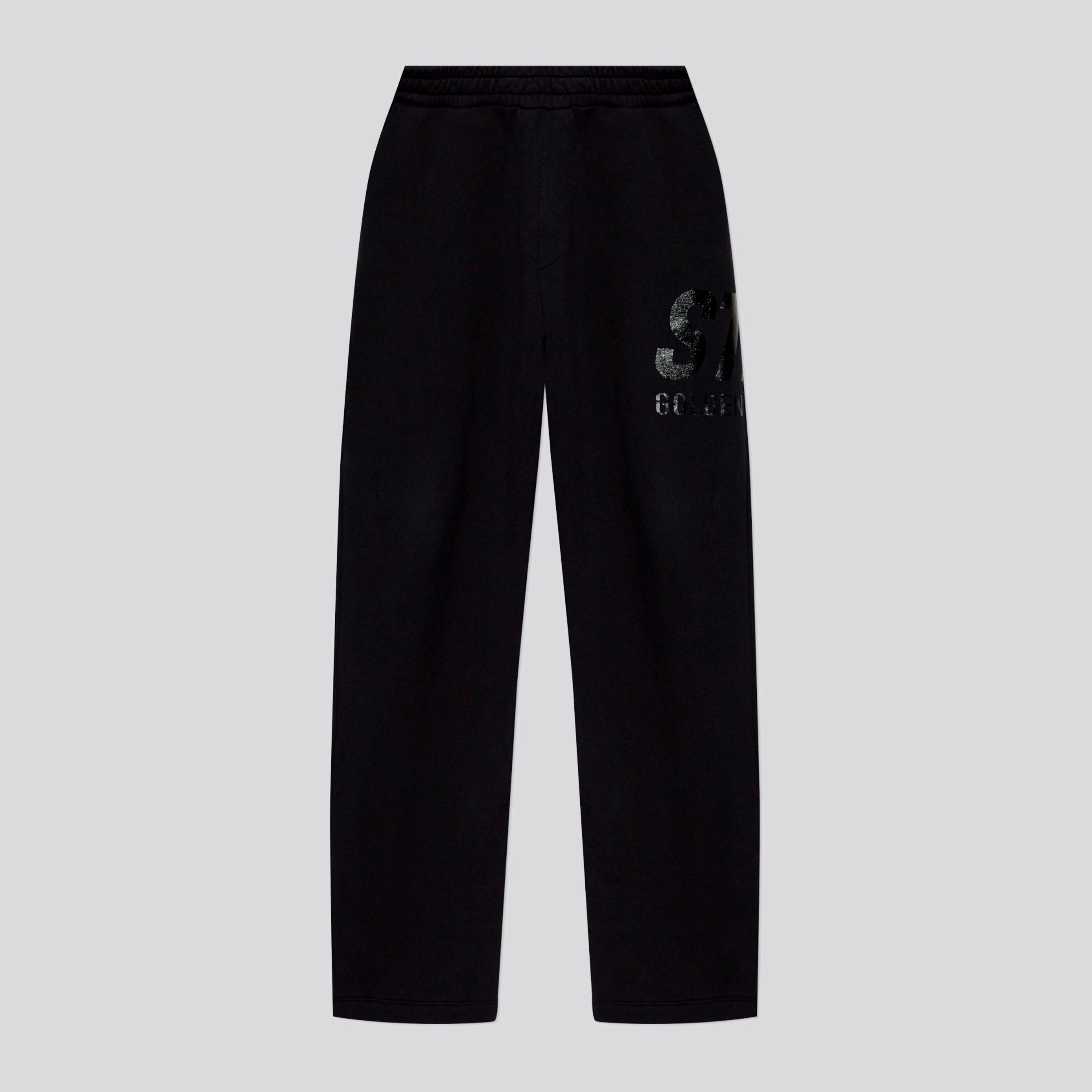 Sudadera Negra Golden Goose Logo