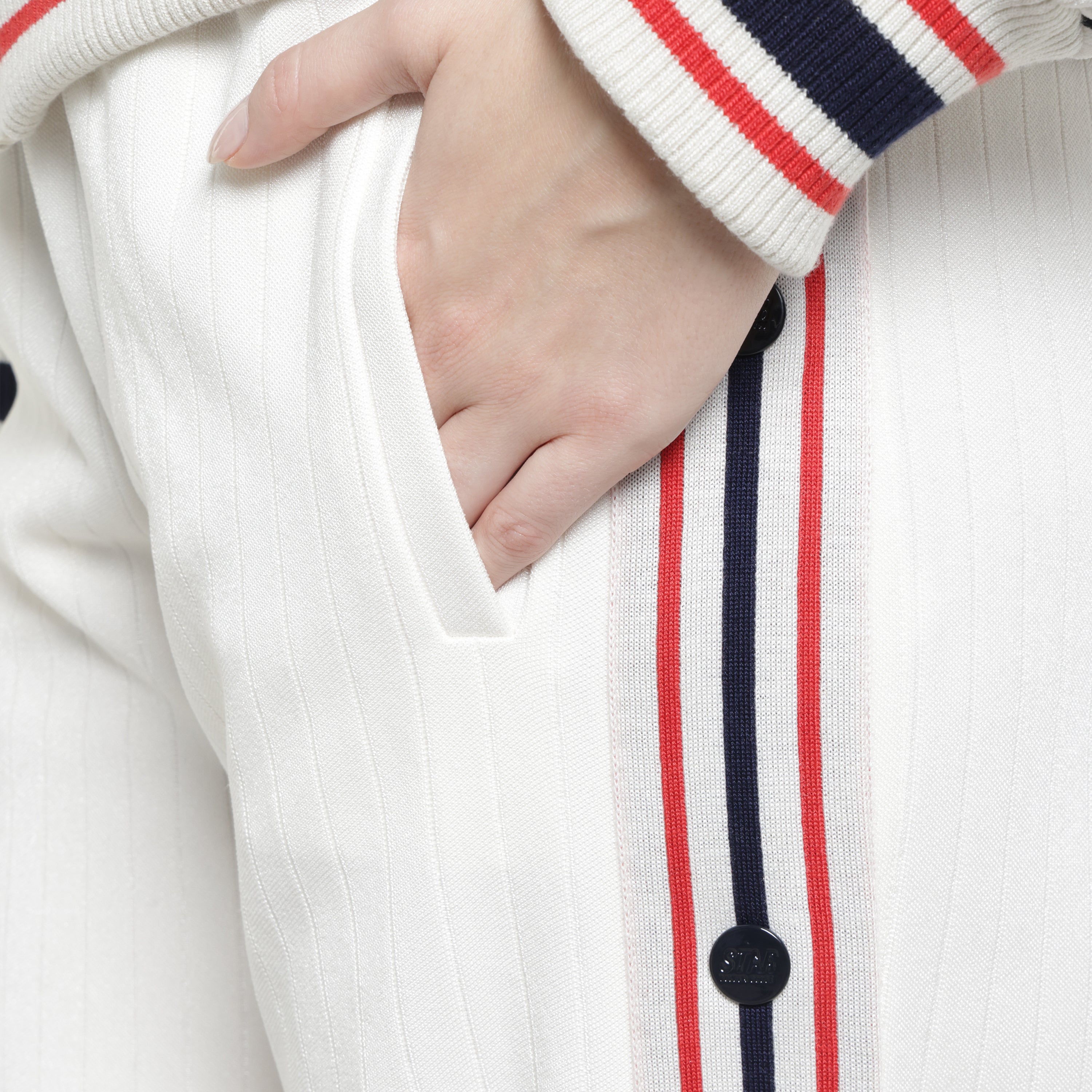 Sudadera Blanca Golden Goose Wide