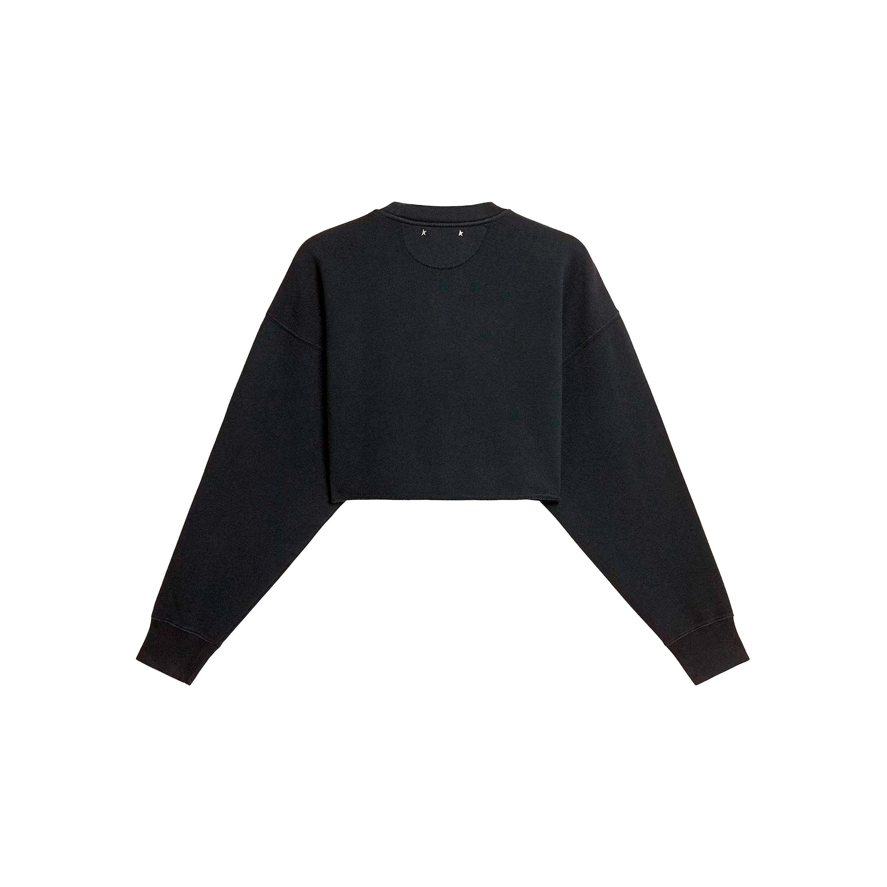 Buzo Negro Golden Goose Crystals Neck