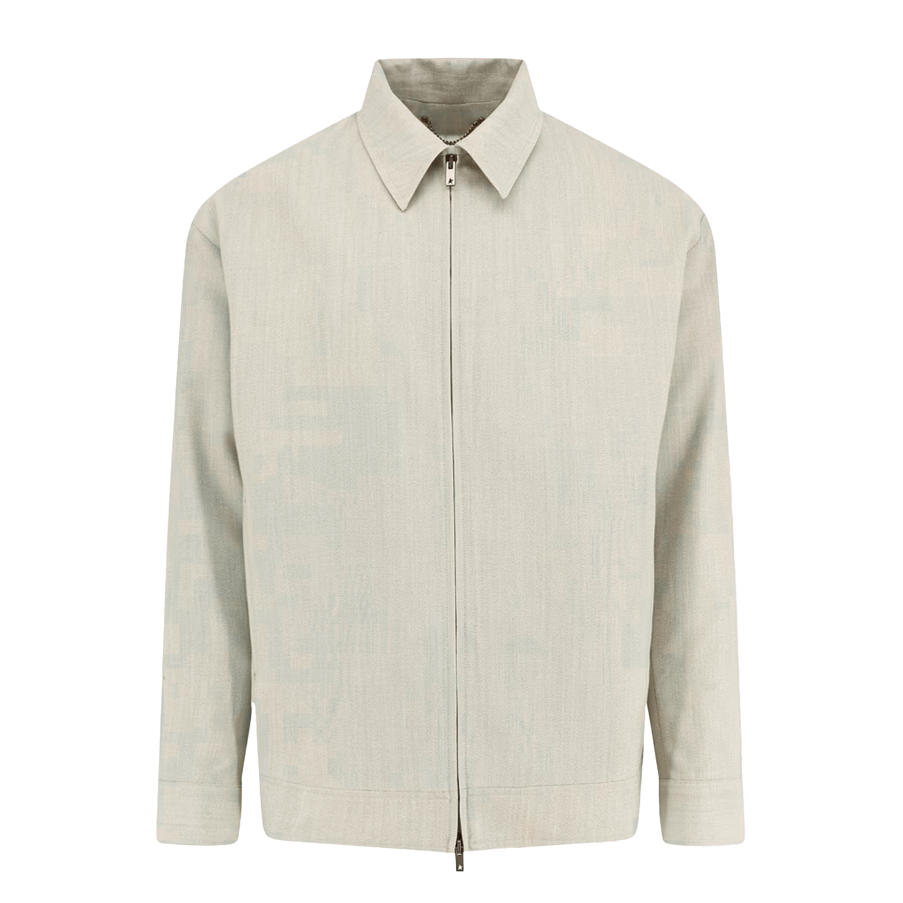 Chaqueta Beige Golden Goose Blend Mouline