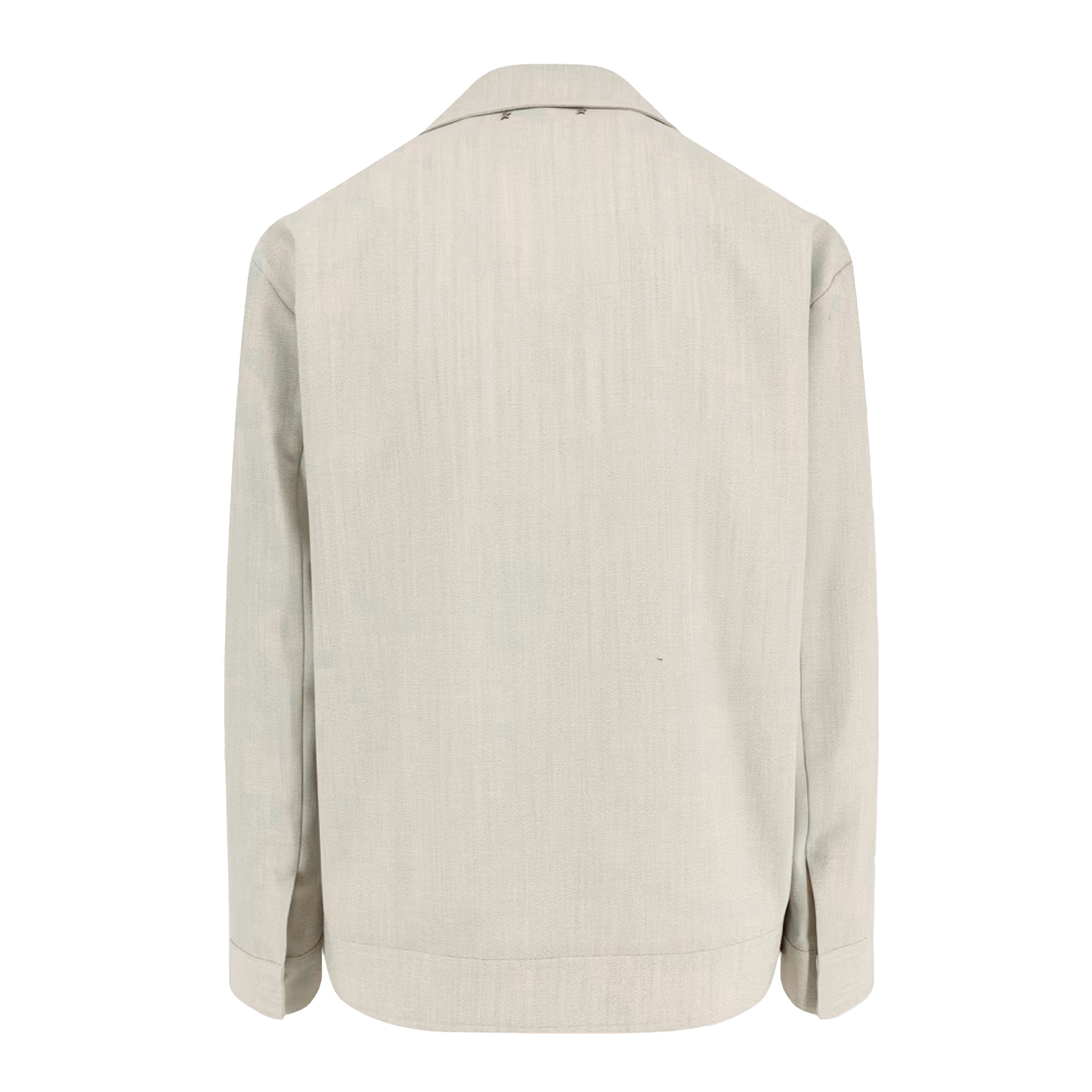 Chaqueta Beige Golden Goose Blend Mouline