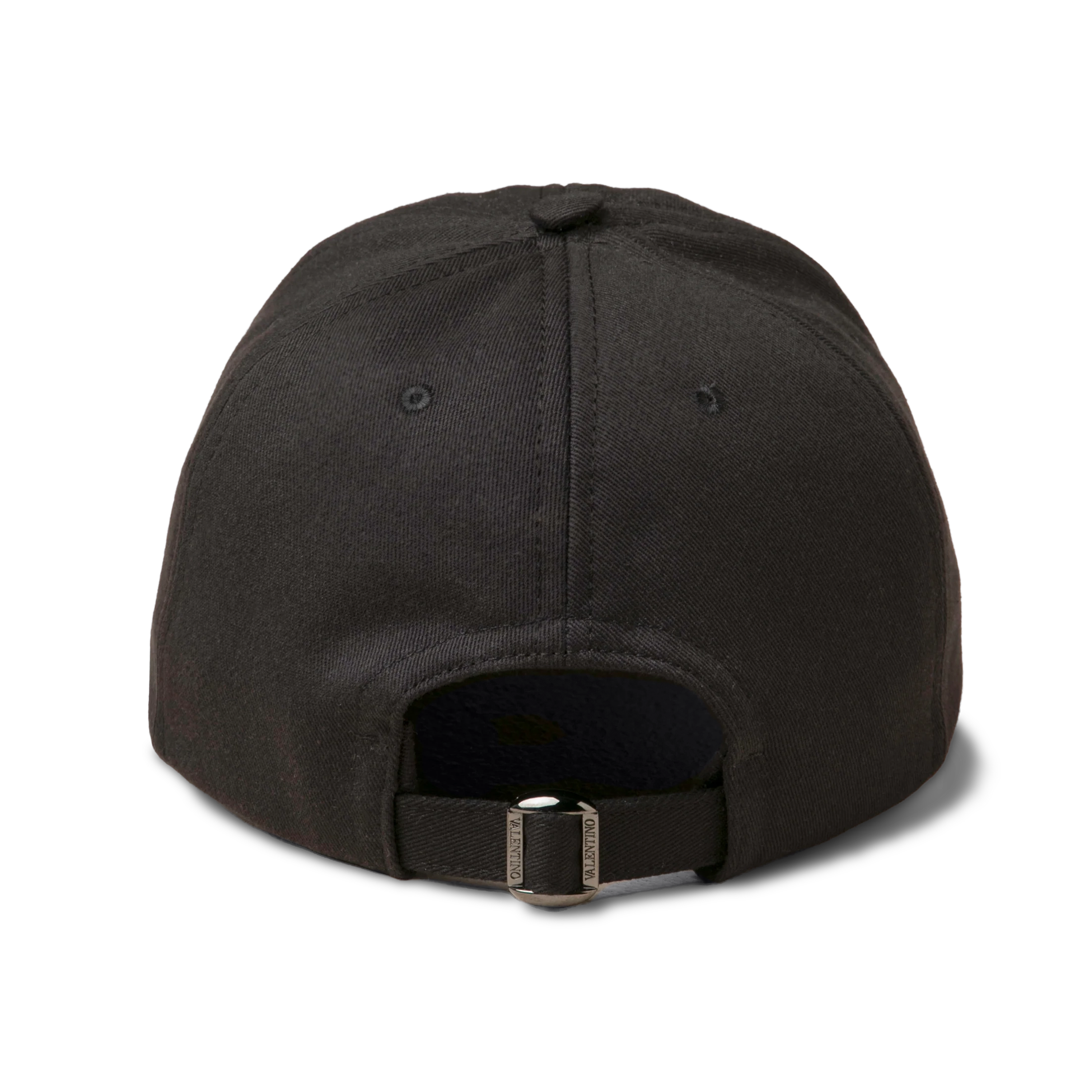 Gorra Negra Valentino Vlogo