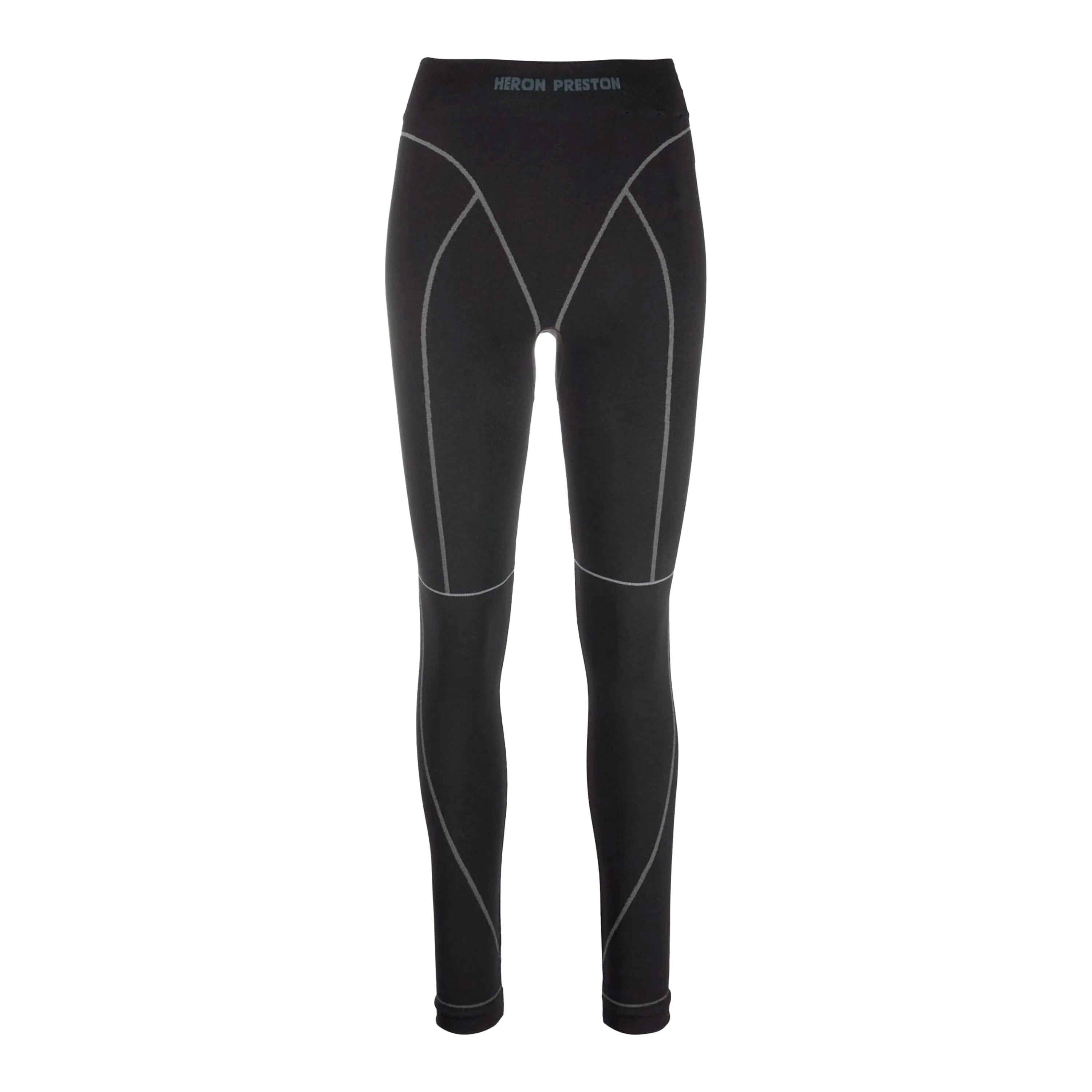 Legging Negro Heron Preston Logo Active