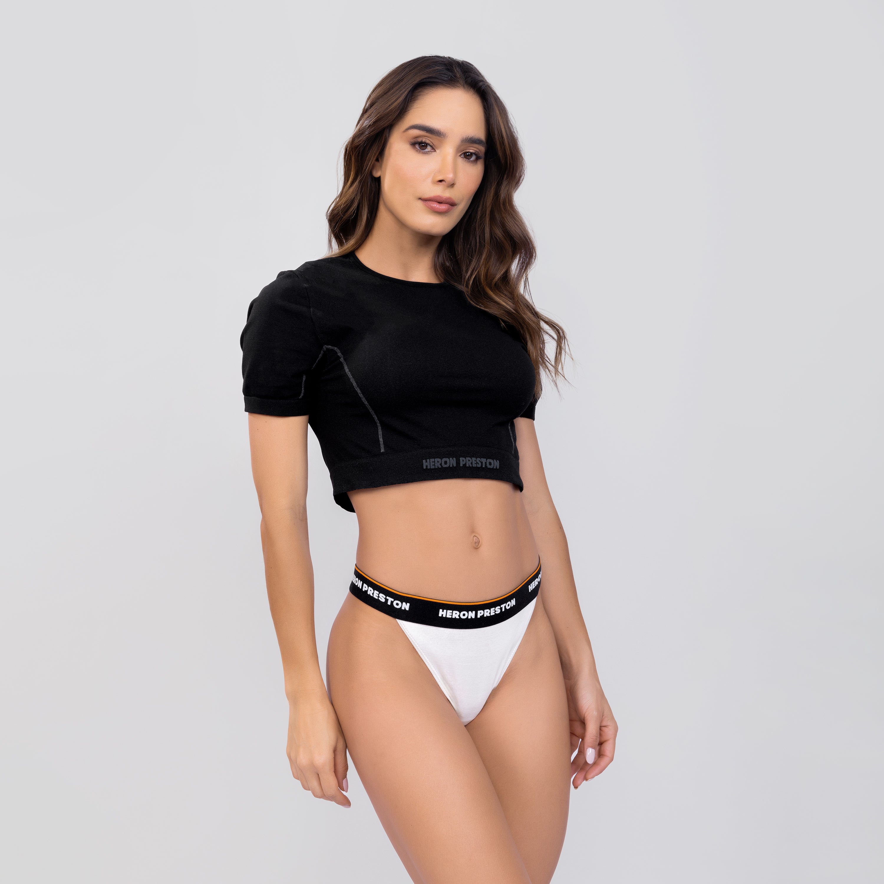 Bikini Blanco Heron Preston Logo Band