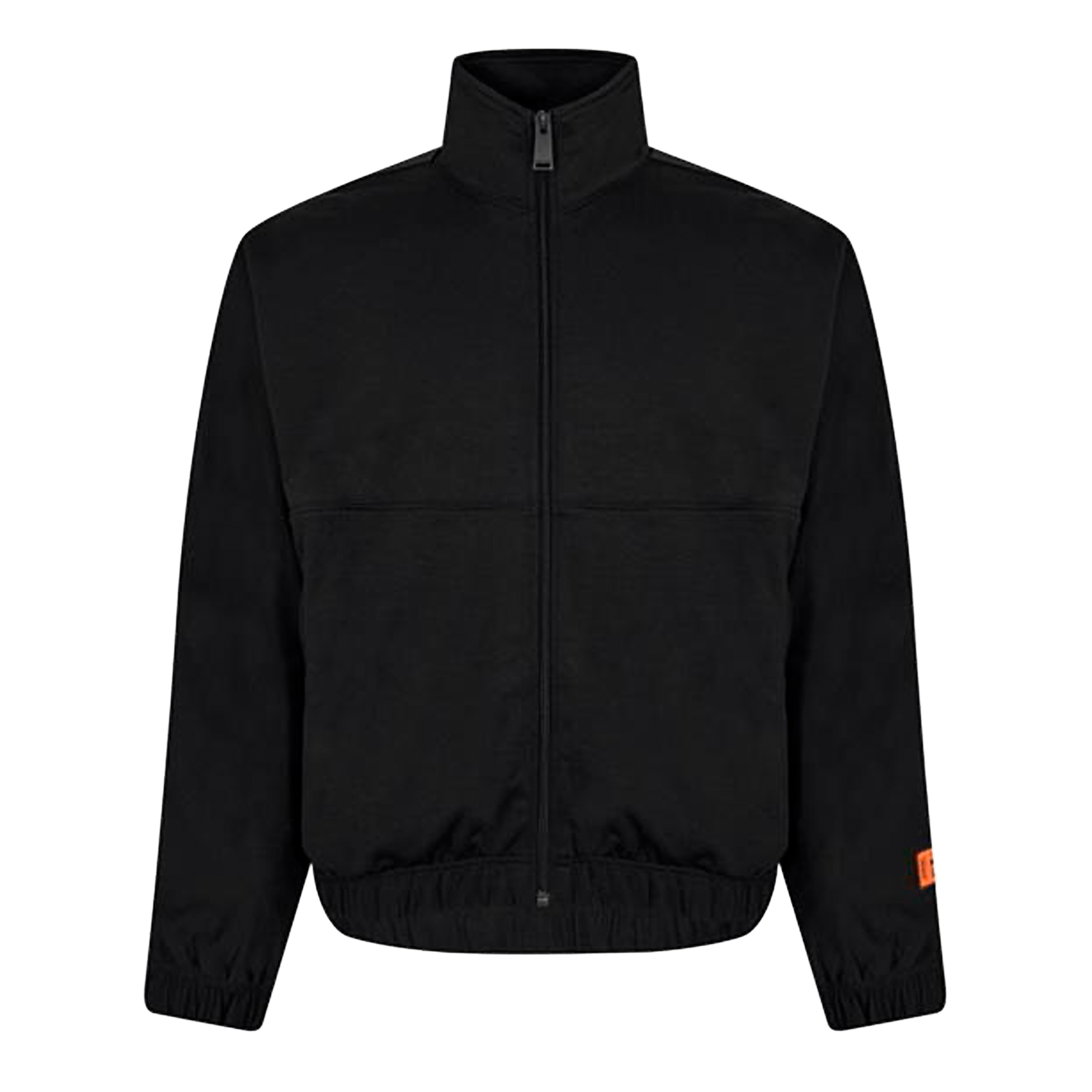 Chaqueta Negra Heron Preston Logo
