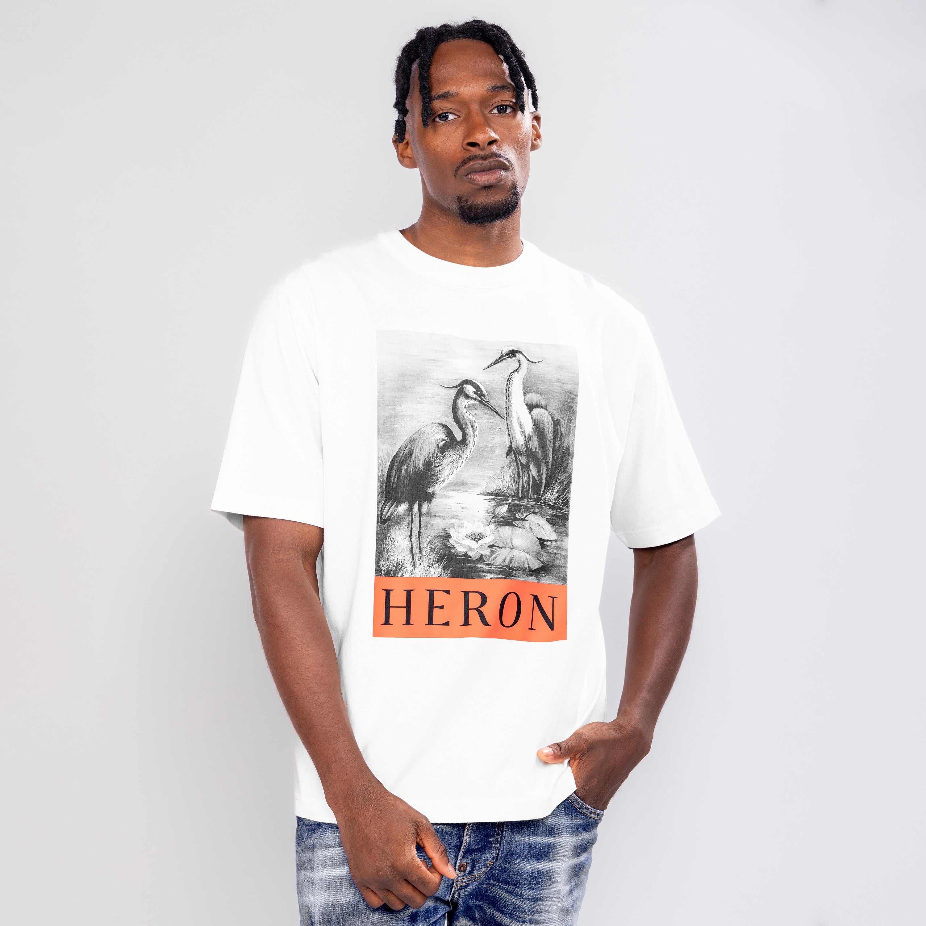 Camiseta Blanca Heron Preston Nf Censored