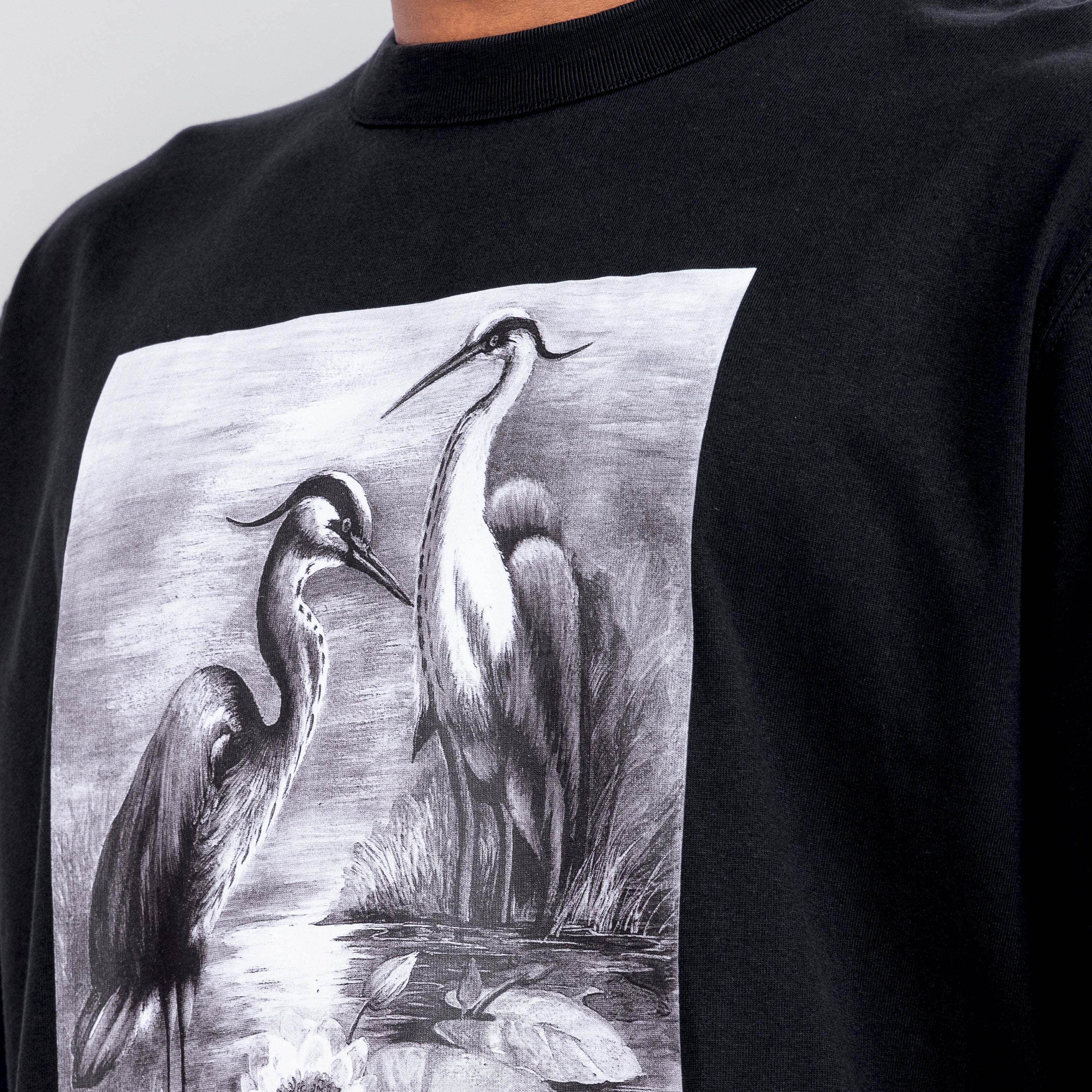 Camiseta Negra Heron Preston Nf Censored