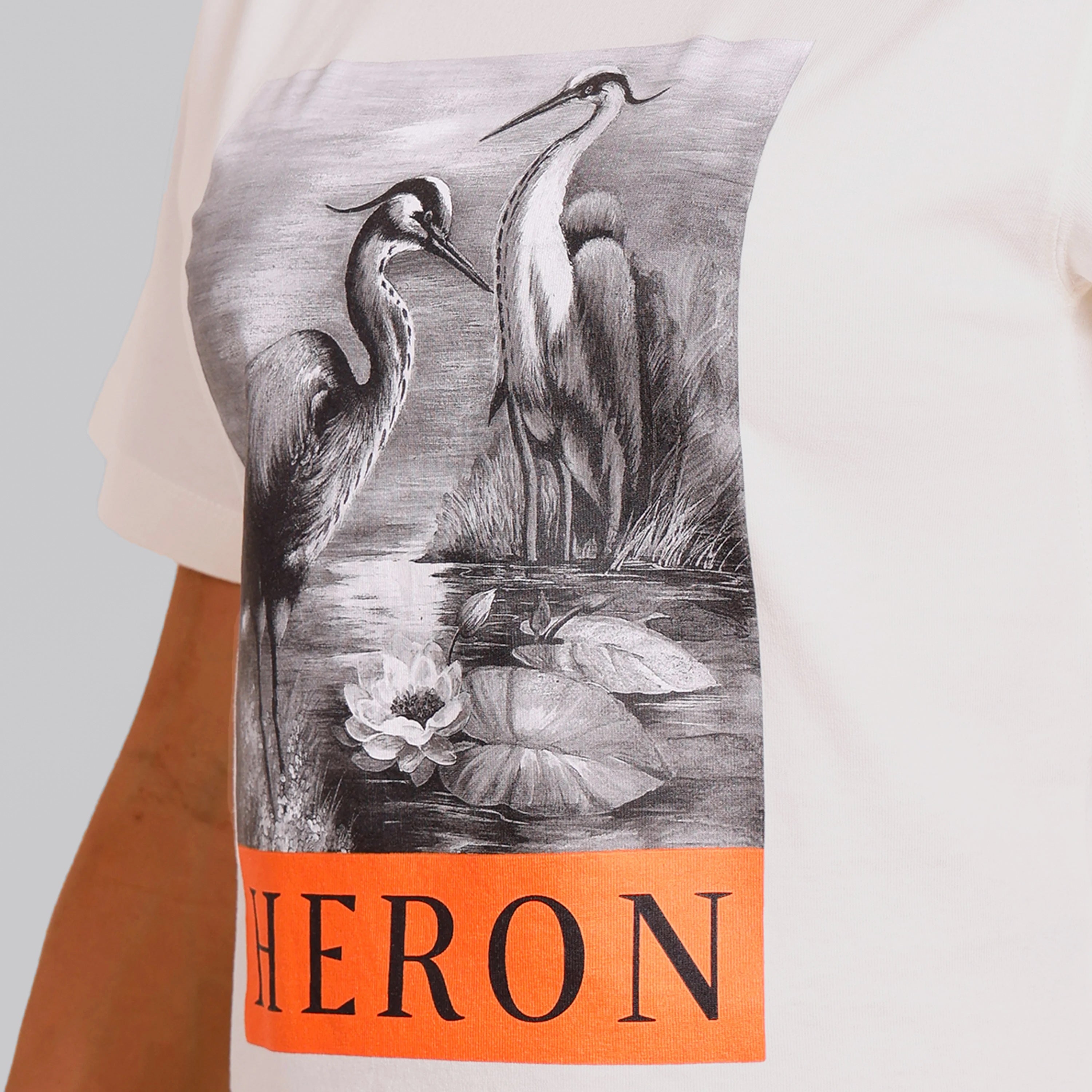 Camiseta Blanca Heron Preston Nf Censored W