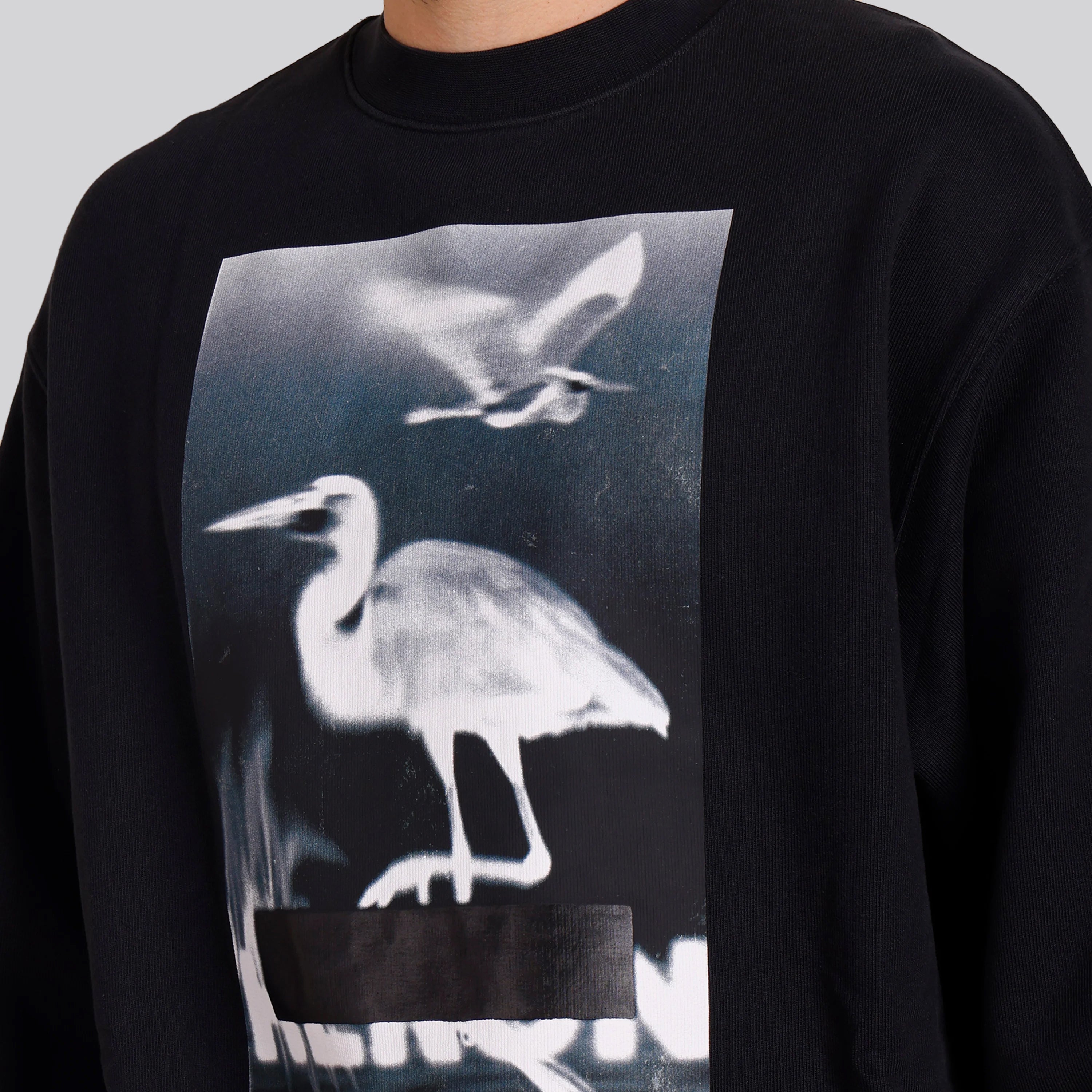 Buzo Negro Heron Preston NF Censored