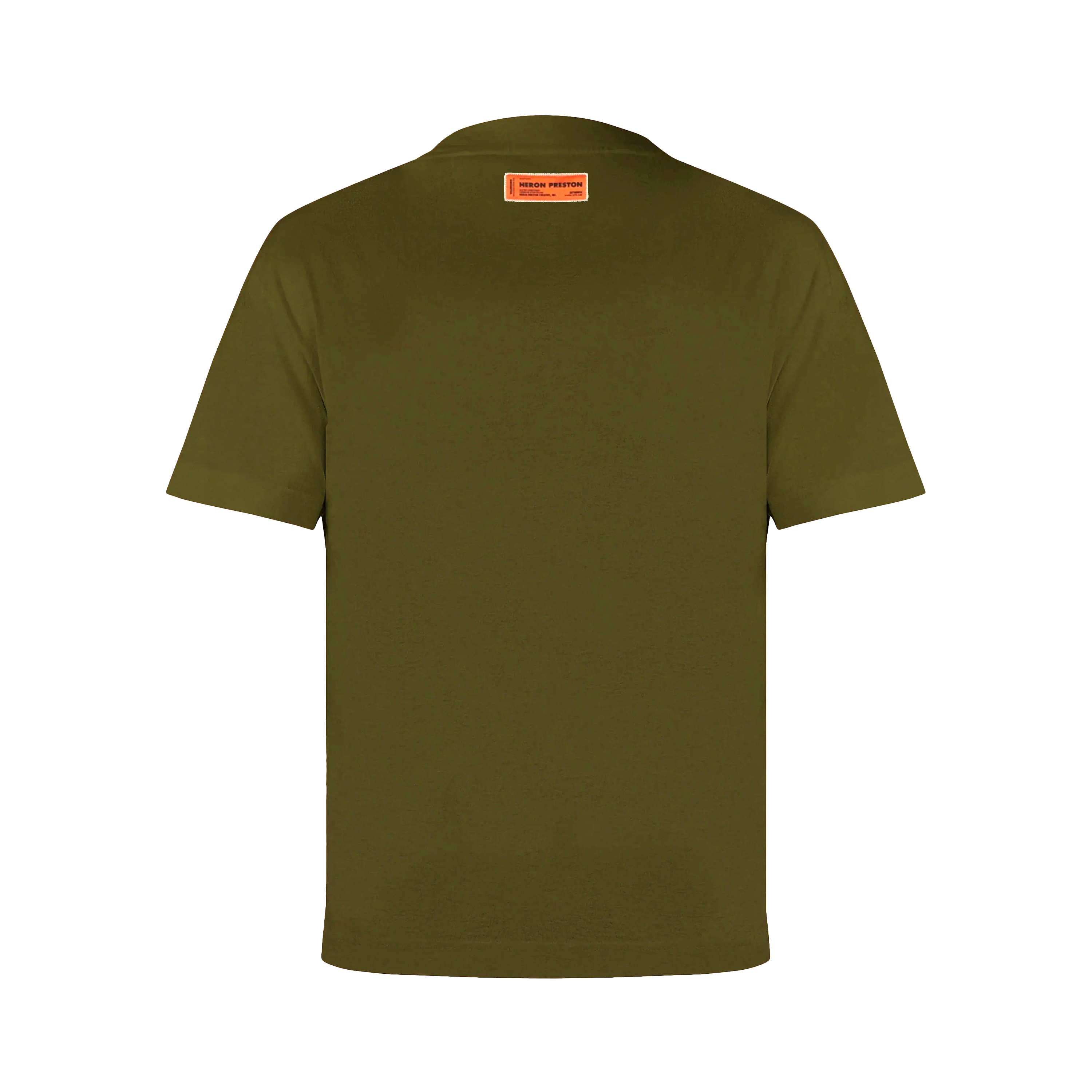 Camiseta Verde Oliva Heron Preston HPNY Neck