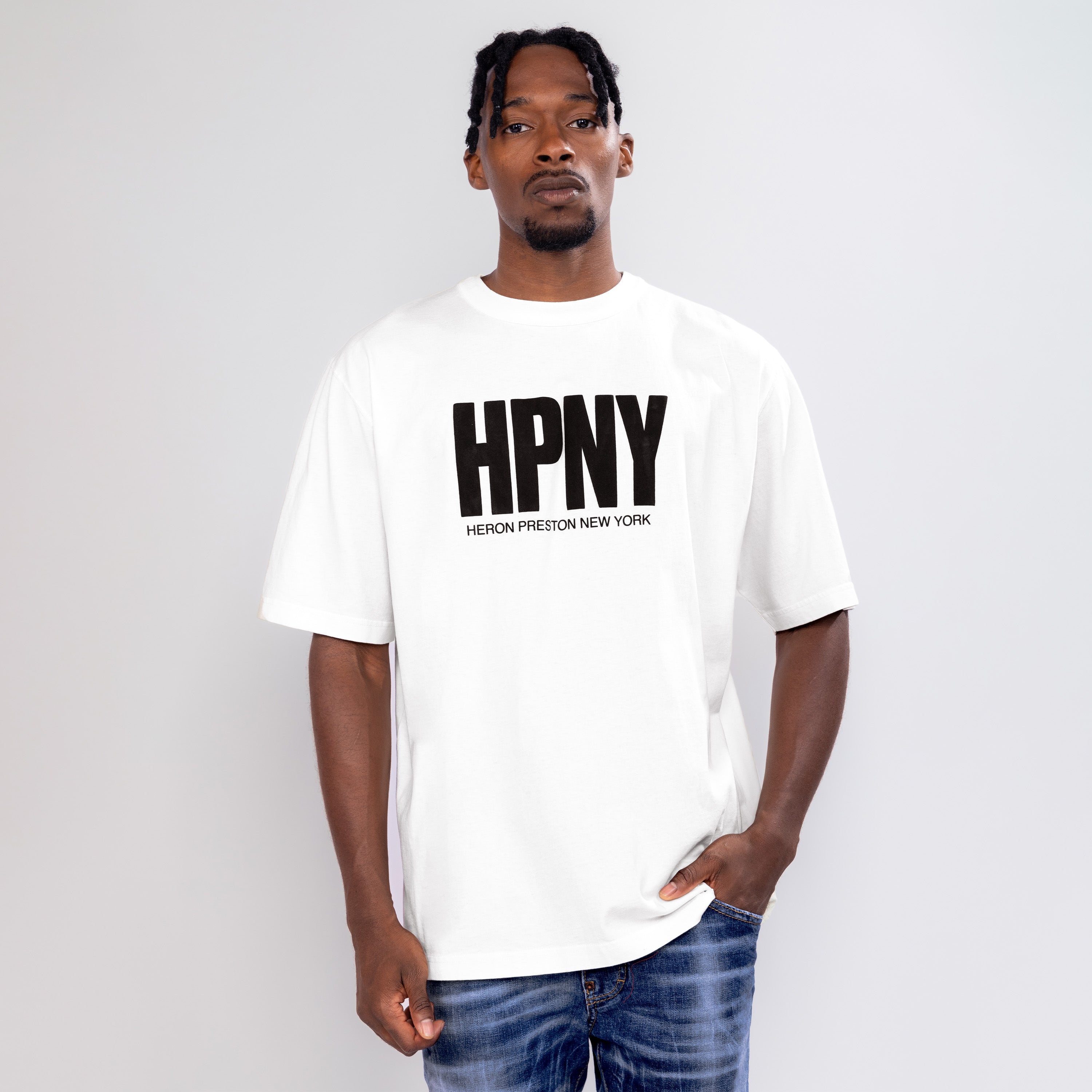 Camiseta Blanca Heron Preston Preston HPNY