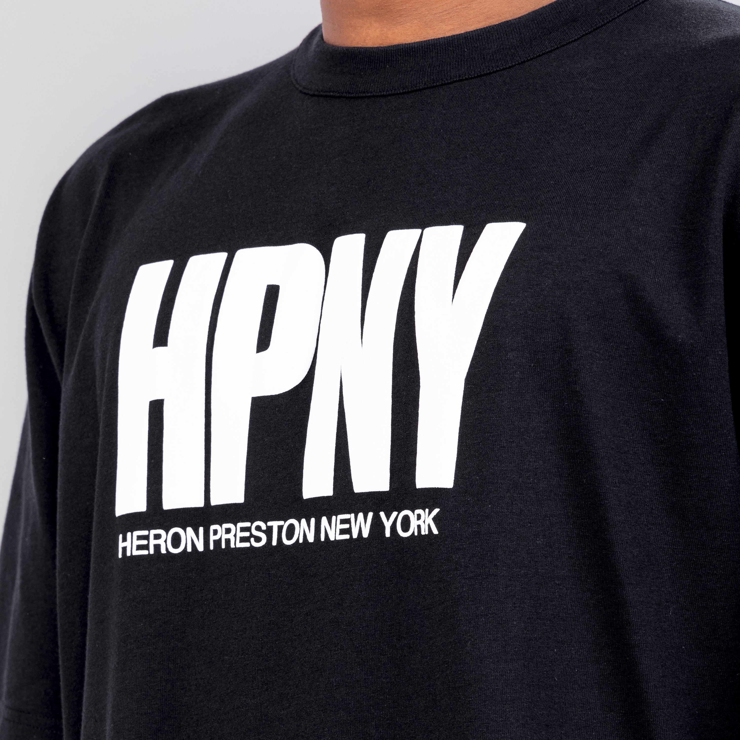 Camiseta Negra Heron Preston Preston Hpny