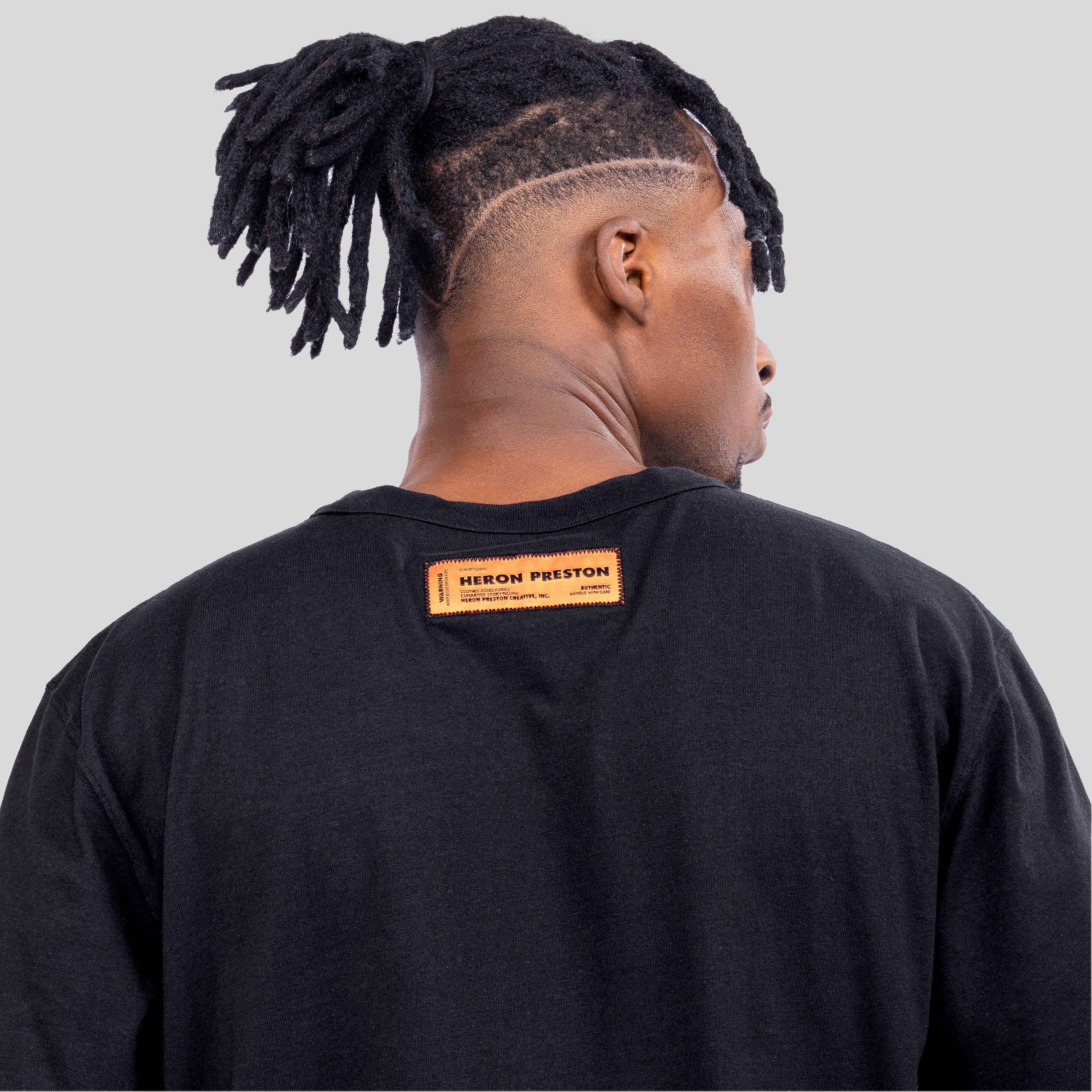 Camiseta Negra Heron Preston Preston Hpny